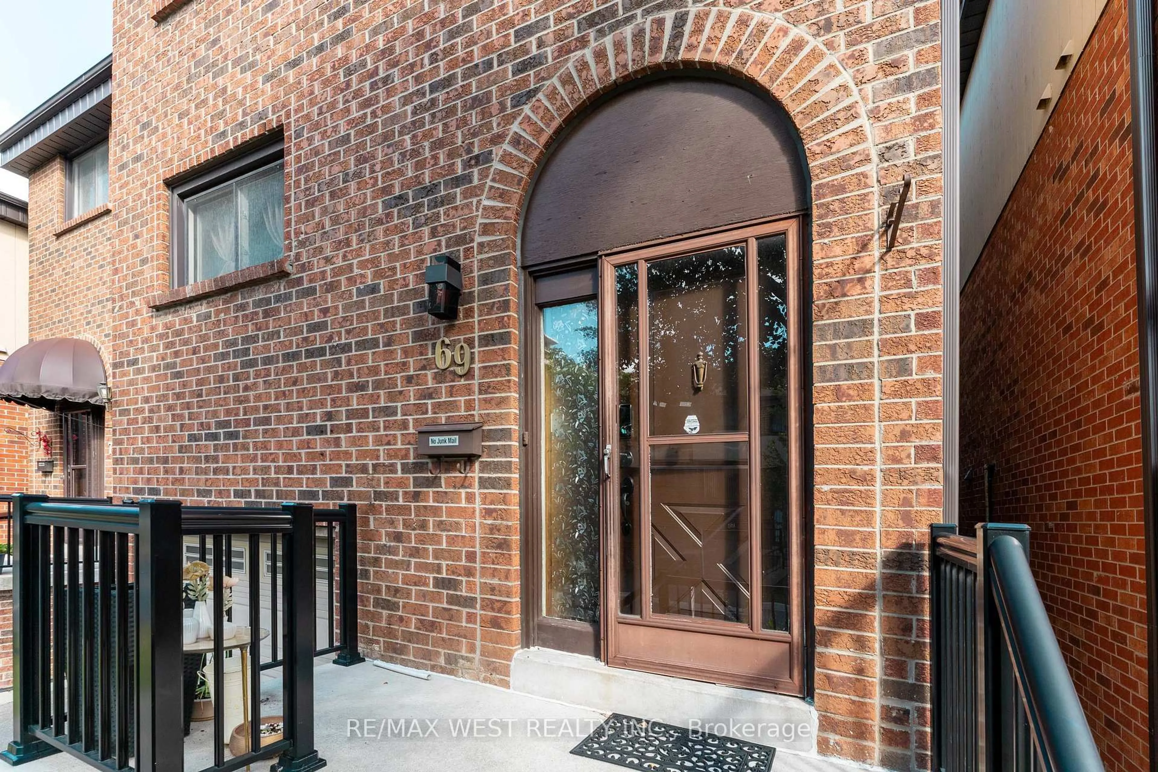 Home with brick exterior material, street for 69 Maple Branch Path #37, Toronto Ontario M9P 3T4
