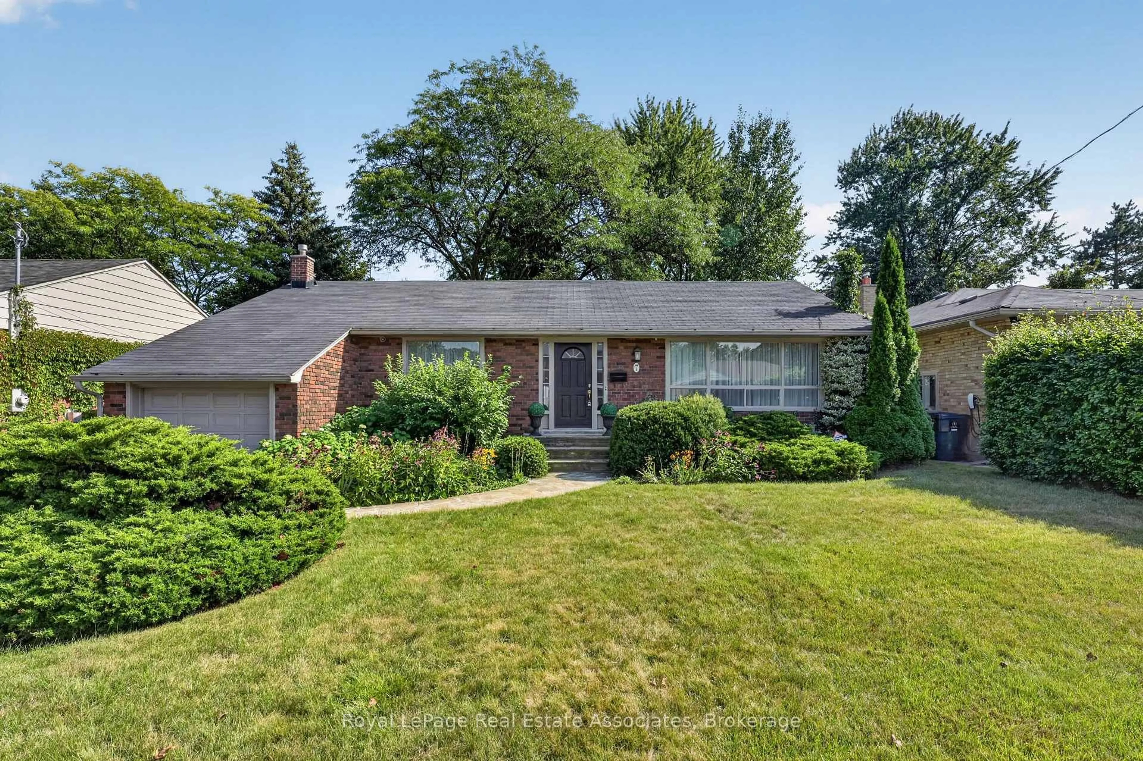 Home with brick exterior material, street for 7 Greening Cres, Toronto Ontario M9A 1N9