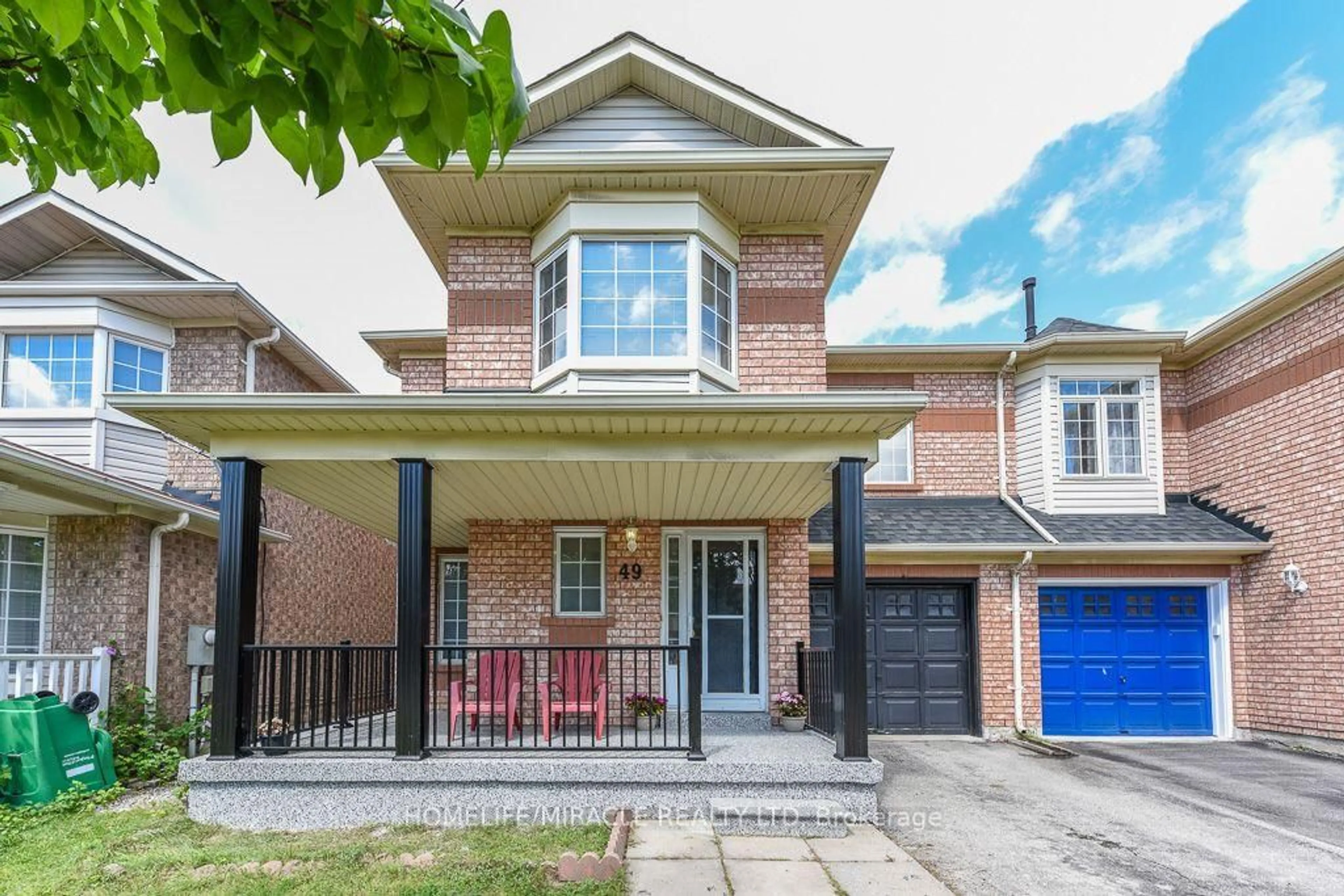 Home with brick exterior material, street for 49 Seaside Circ, Brampton Ontario L6R 2G7