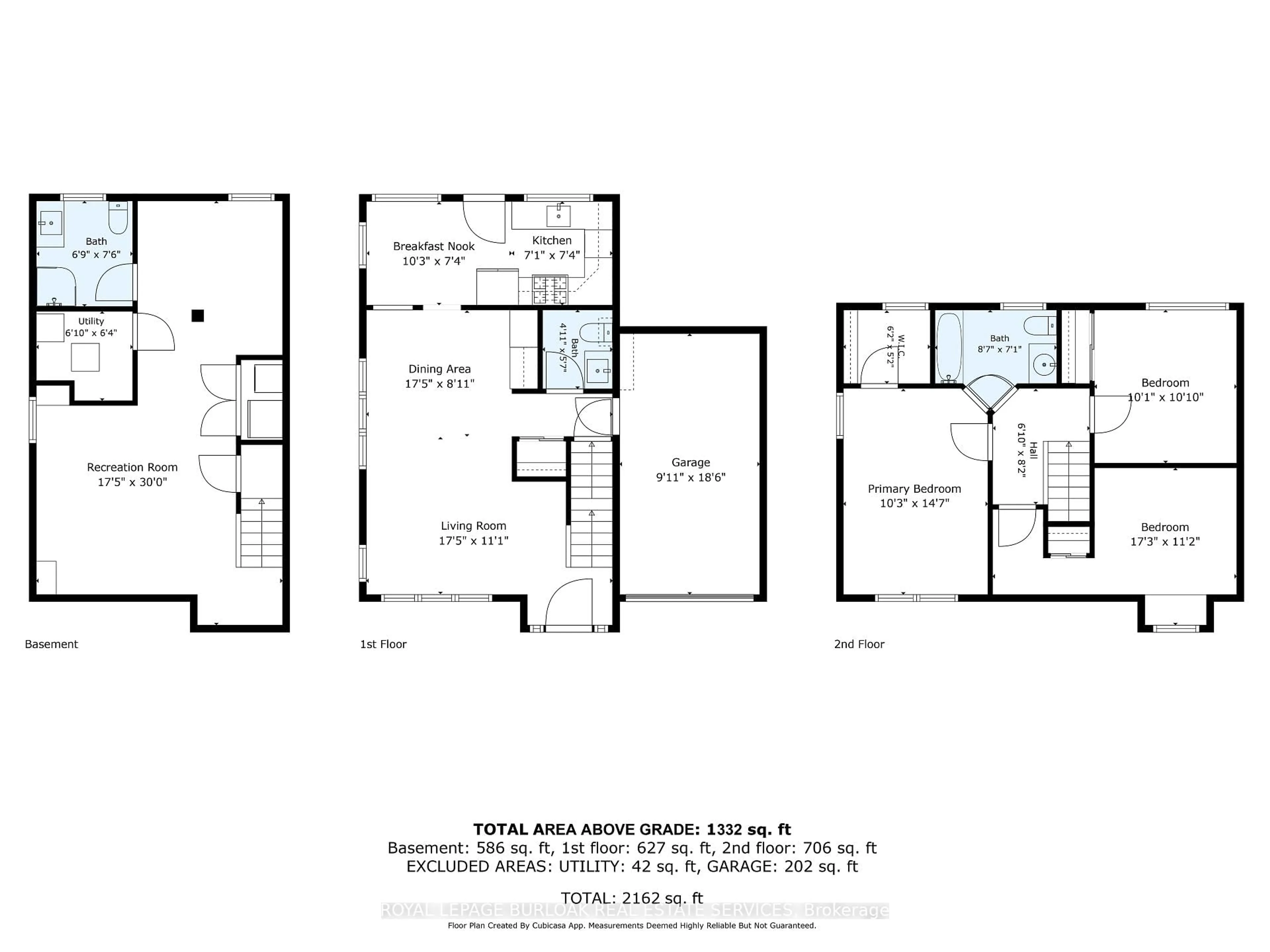 Floor plan for 5190 Wood Cres, Burlington Ontario L7L 6N3