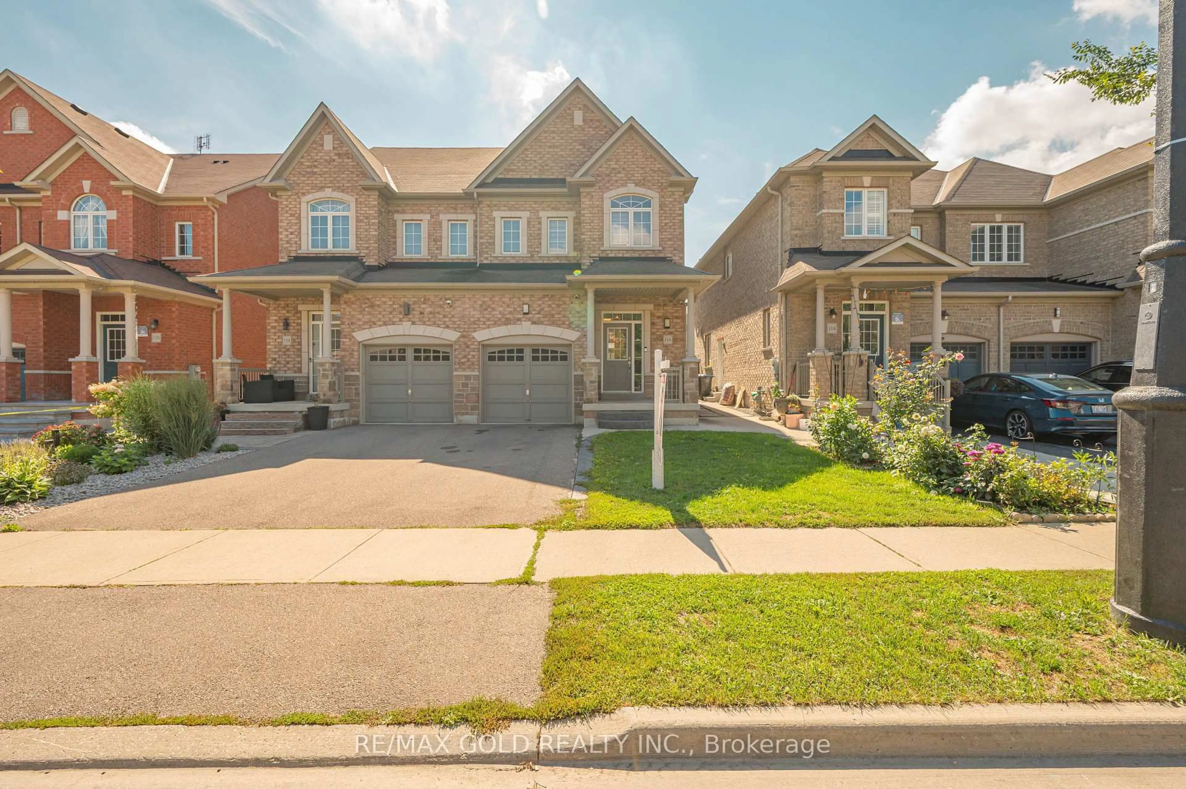 Home with brick exterior material, street for 116 Lesabre Cres, Brampton Ontario L6P 0W4