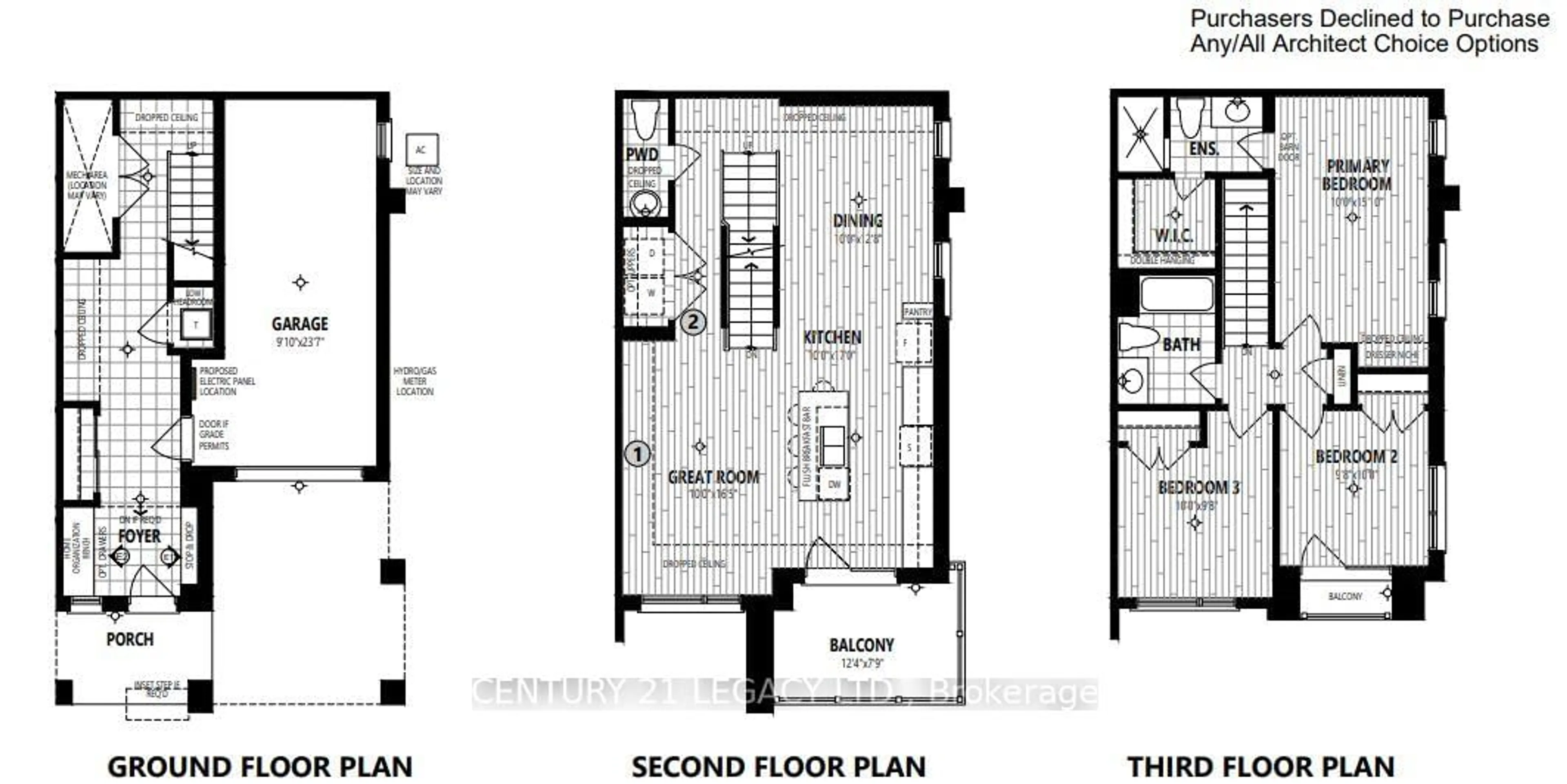 Floor plan for 5164 Zionkate Lane #1501, Mississauga Ontario L5M 2S8