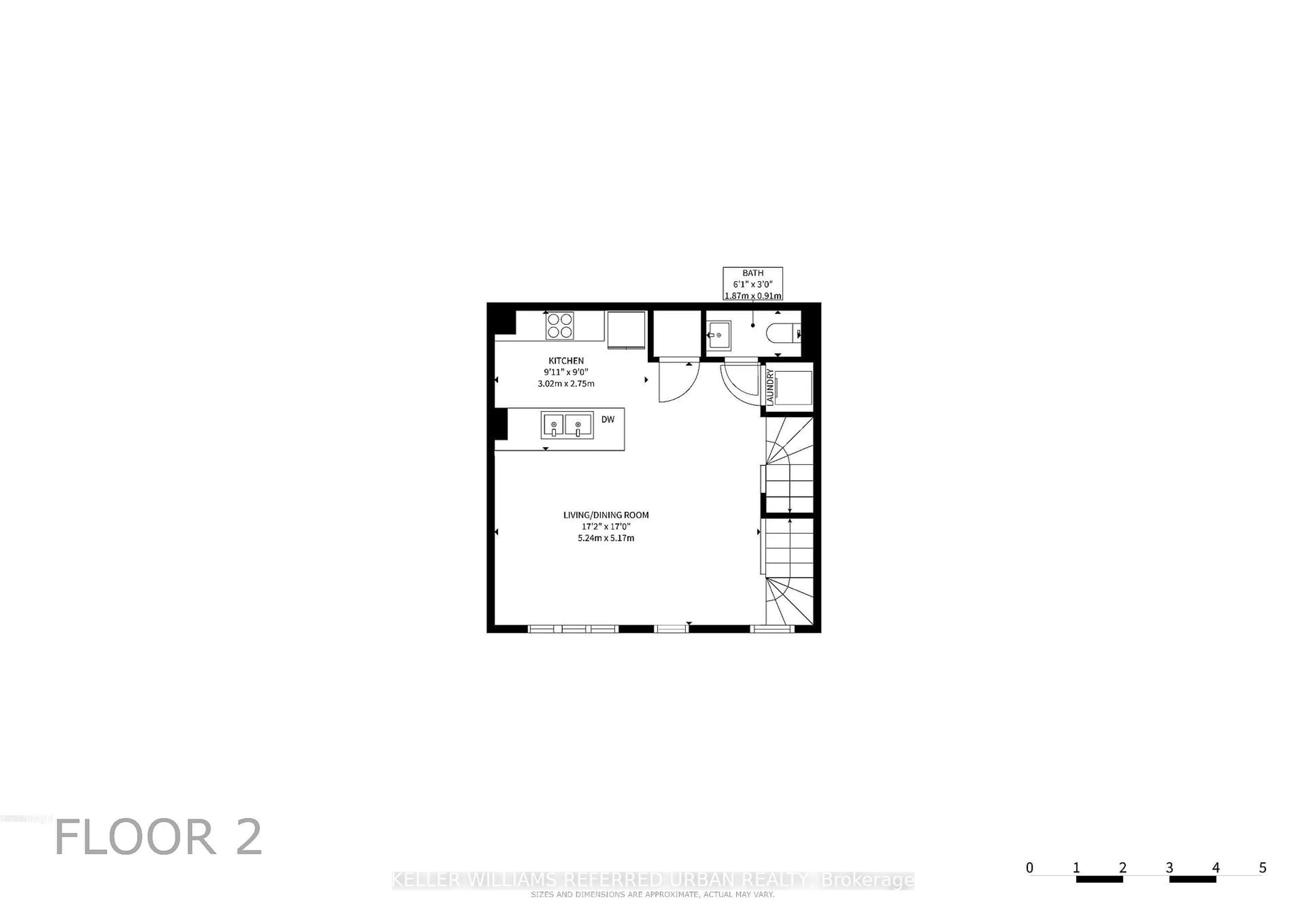 Floor plan for 20 Foundry Ave #213, Toronto Ontario M6H 4L1