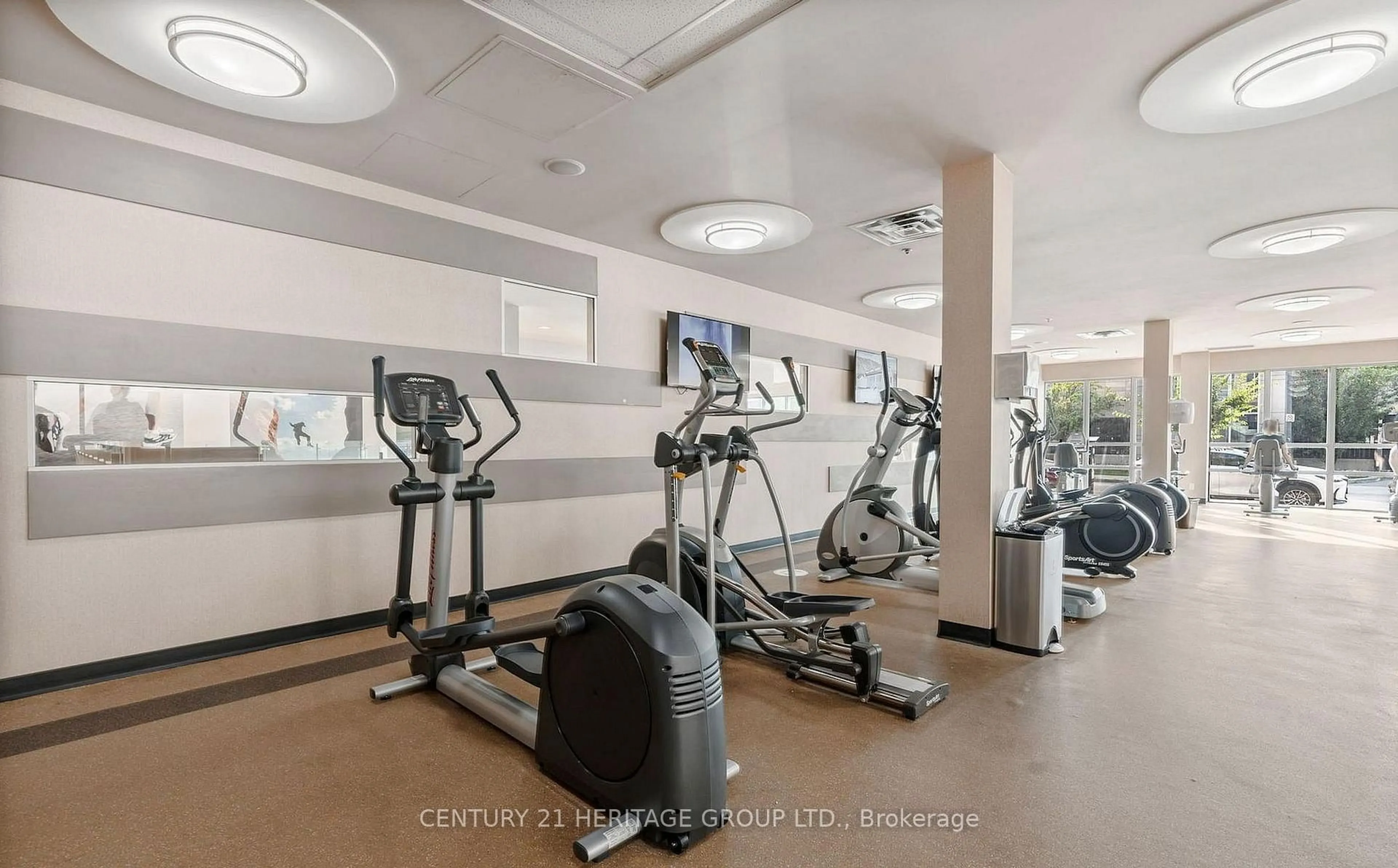 Gym or fitness room for 90 Absolute Ave #1410, Mississauga Ontario L4Z 0A3