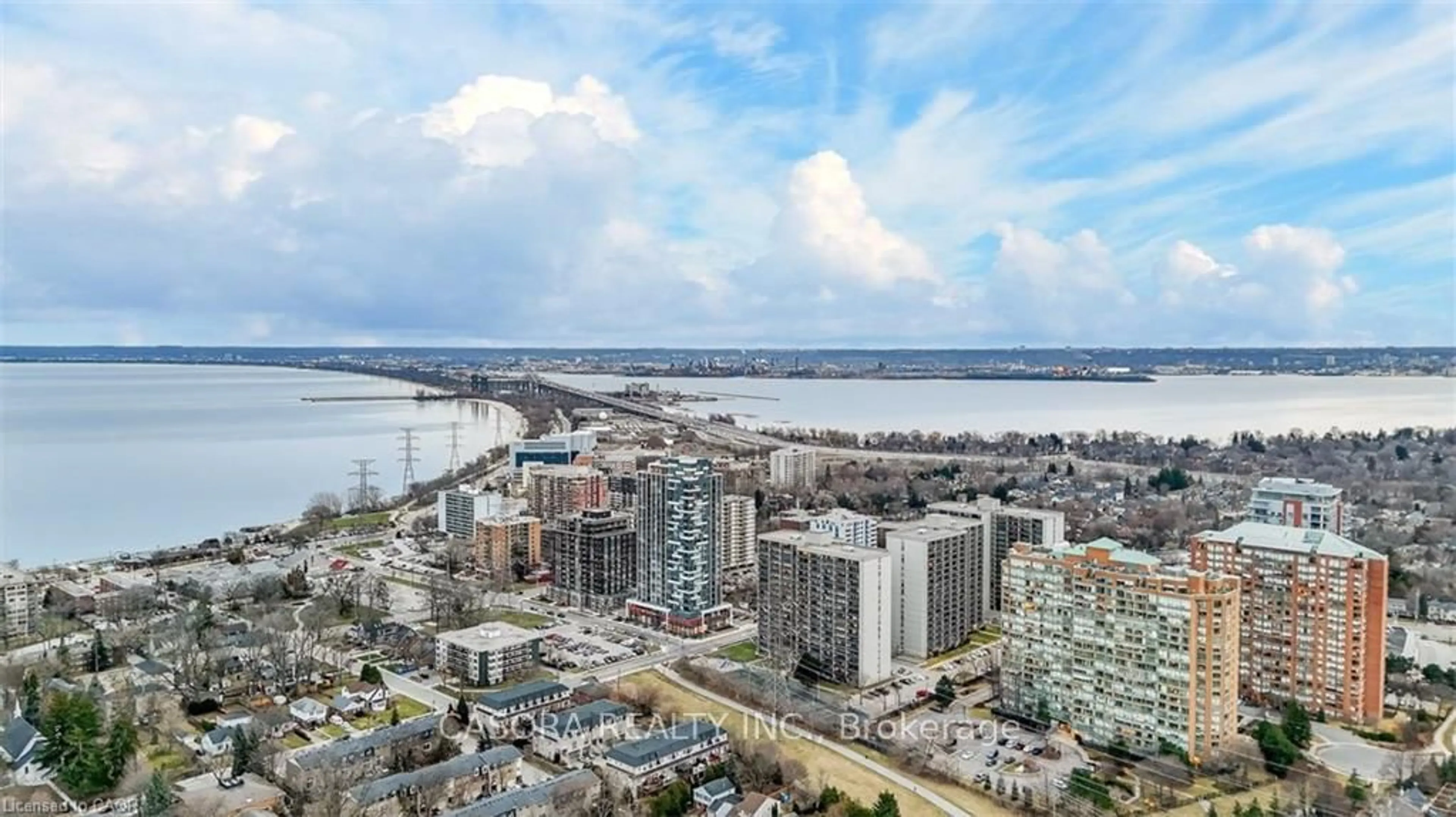 A pic from outside/outdoor area/front of a property/back of a property/a pic from drone, water/lake/river/ocean view for 1276 Maple Crossing Blvd #903, Burlington Ontario L7S 2J9
