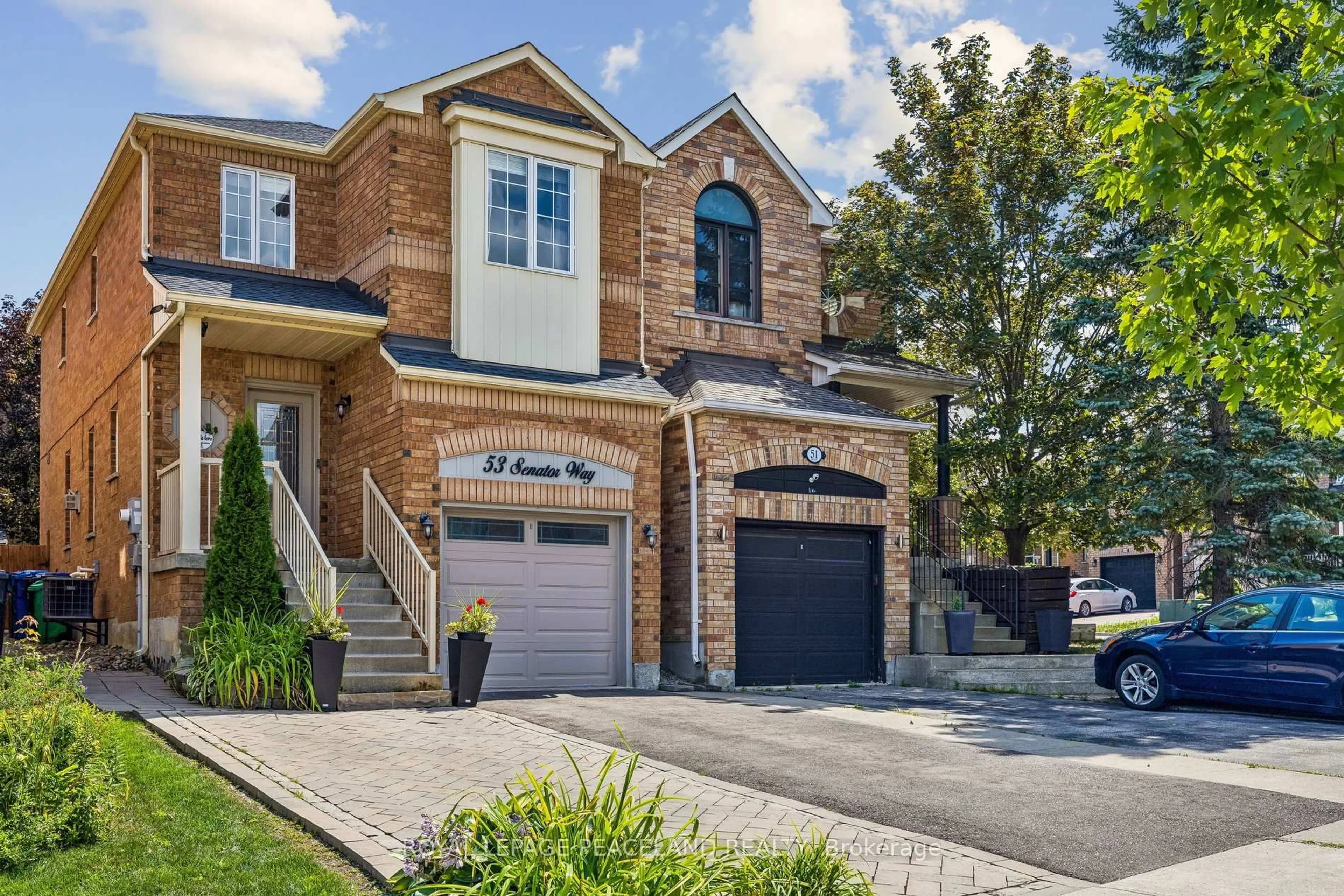 Home with brick exterior material, street for 53 Senator Way, Caledon Ontario L7E 2R9
