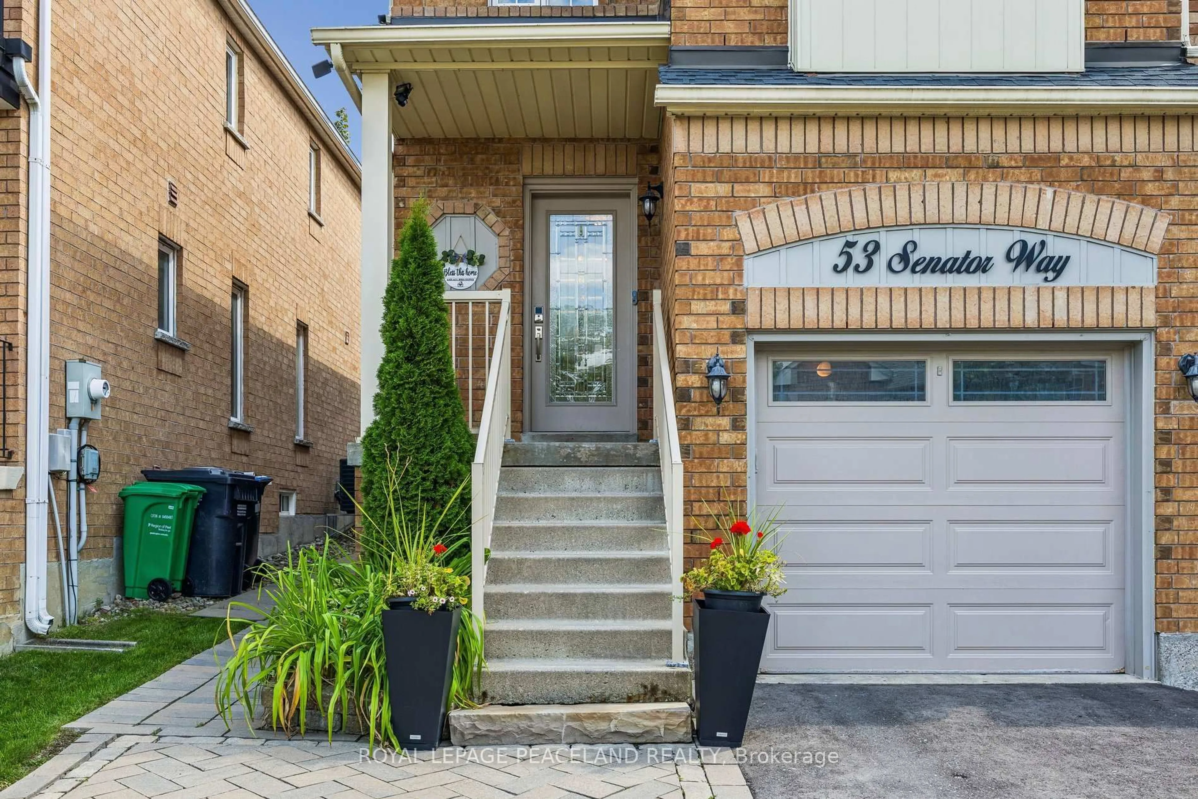 Home with brick exterior material, street for 53 Senator Way, Caledon Ontario L7E 2R9