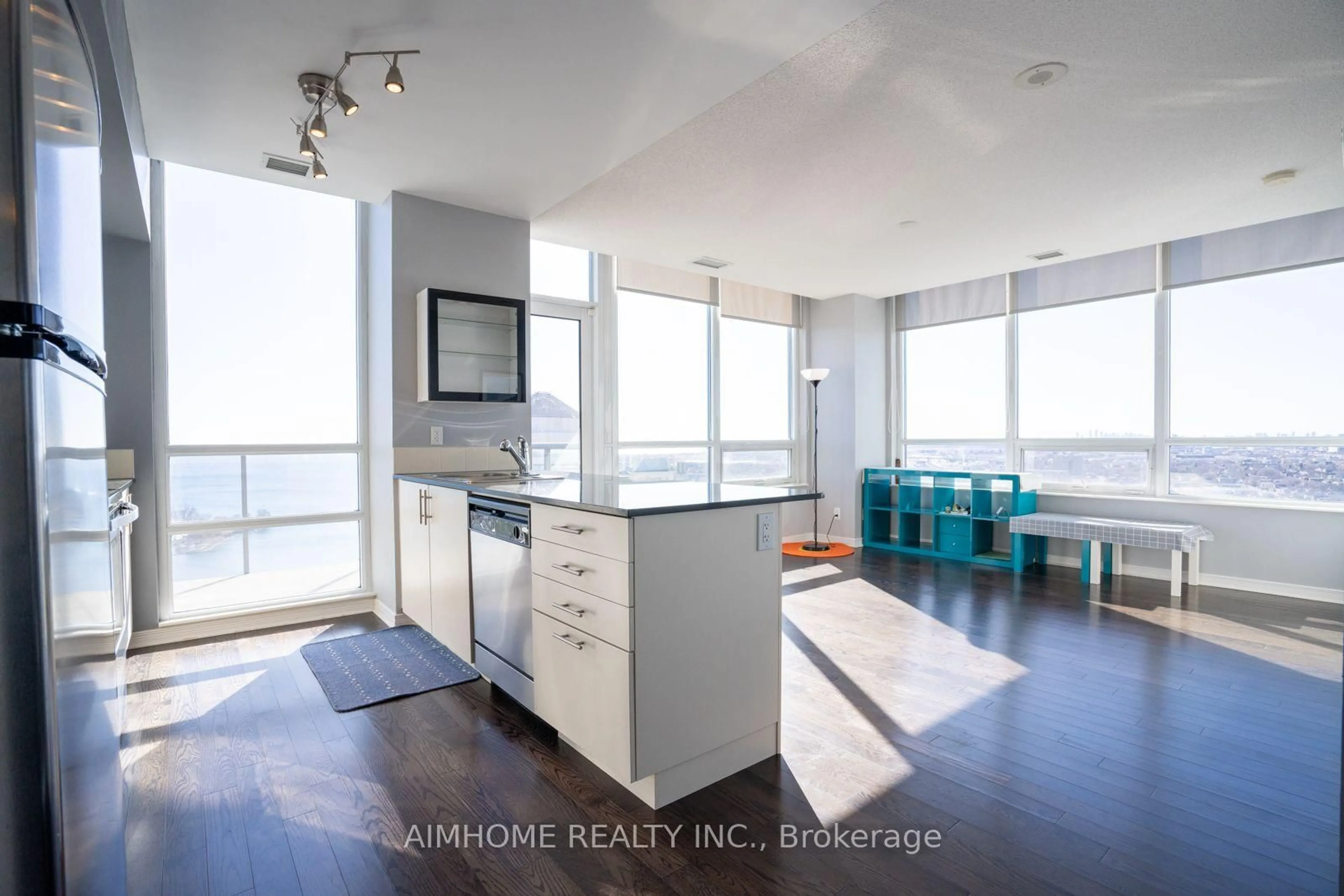 Open concept kitchen, unknown for 2240 Lakeshore Blvd #3202, Toronto Ontario M8V 0B1