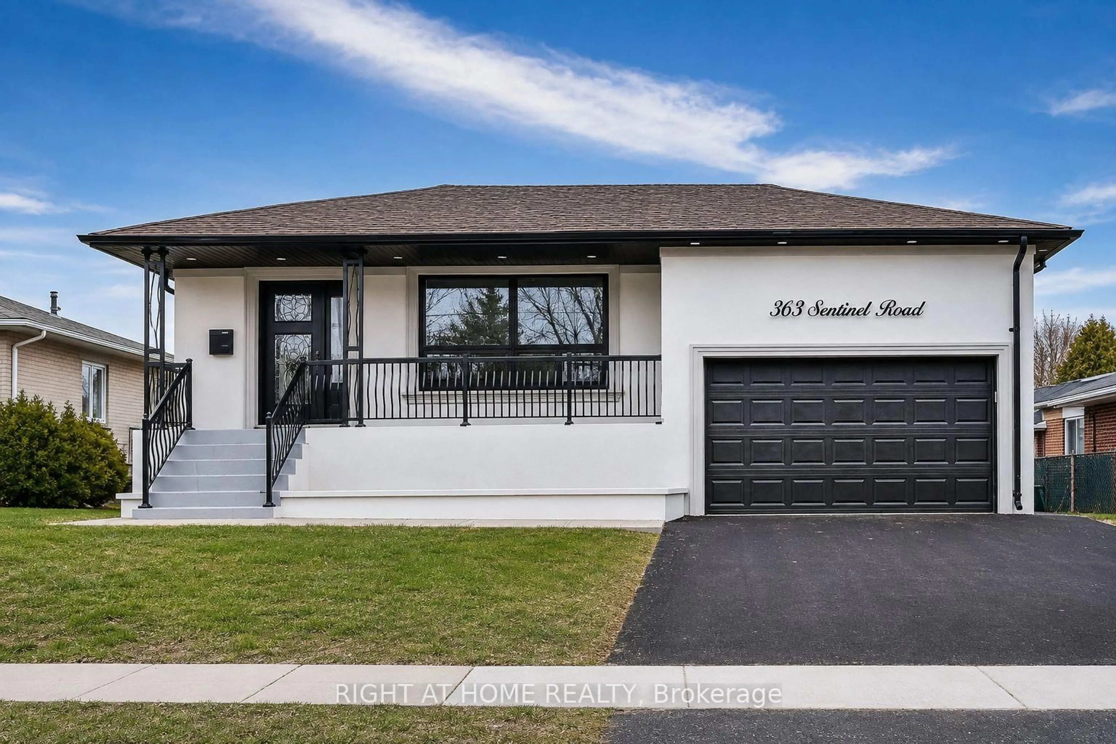Home with vinyl exterior material, street for 363 Sentinel Rd, Toronto Ontario M3J 1V1