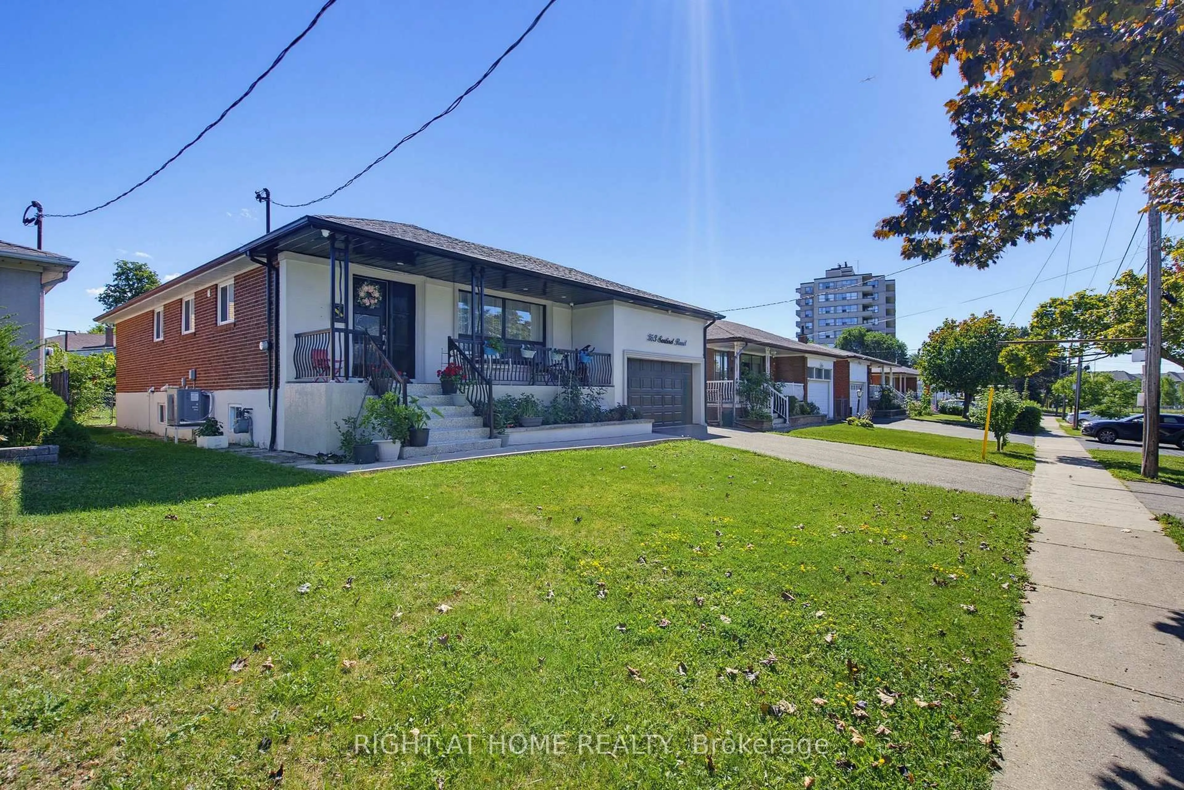 A pic from outside/outdoor area/front of a property/back of a property/a pic from drone, street for 363 Sentinel Rd, Toronto Ontario M3J 1V1