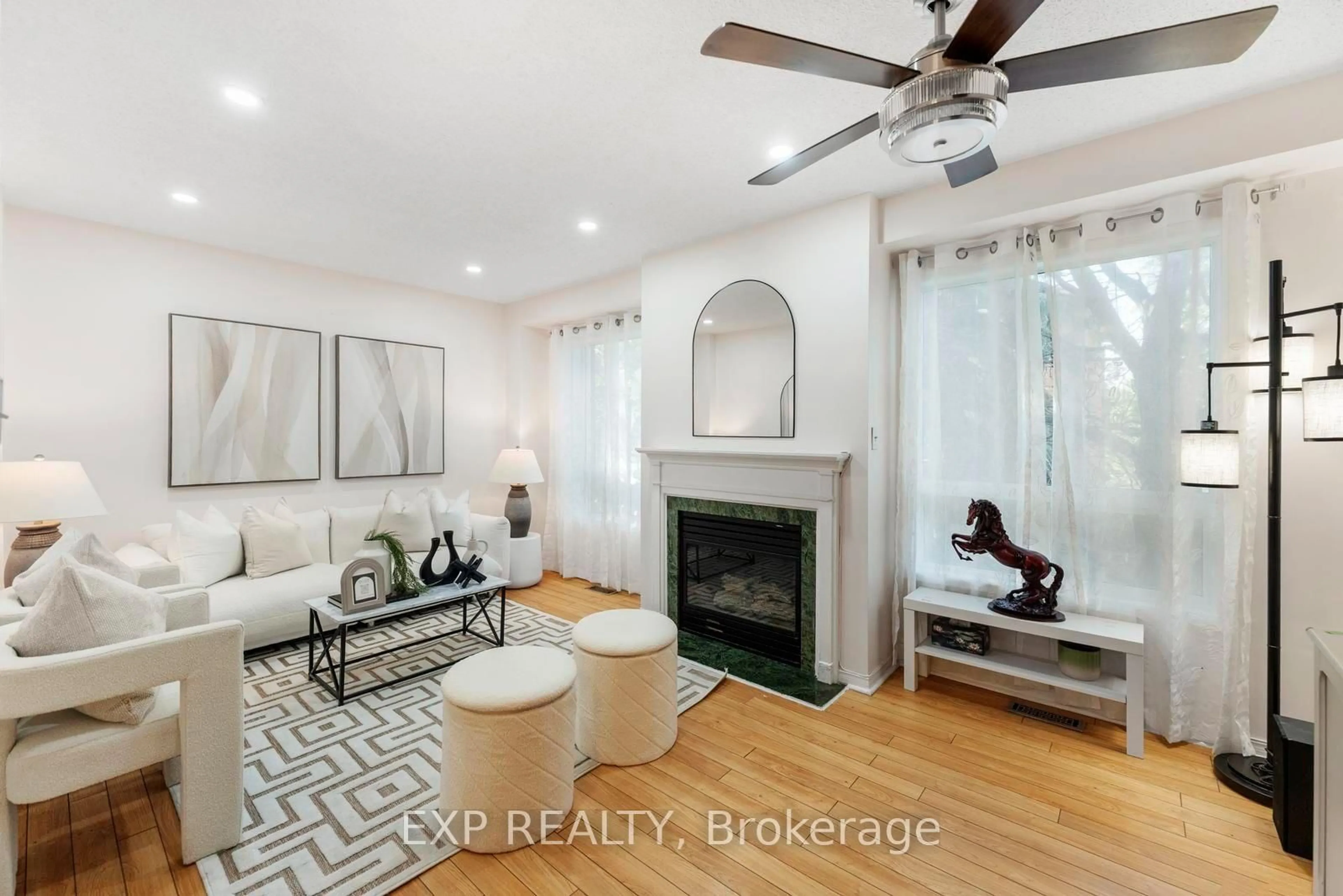 Living room with furniture, unknown for 123 Brickyard Way, Brampton Ontario L6V 4M2