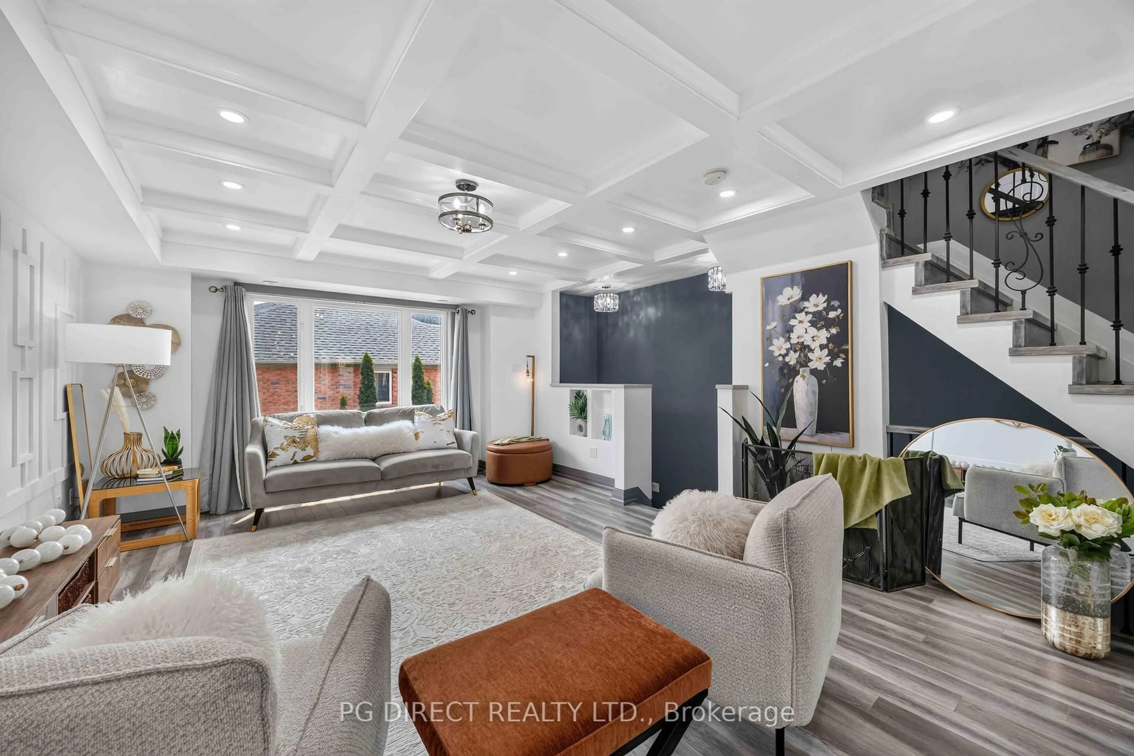 Living room with furniture, unknown for 4975 Southampton Dr #244, Mississauga Ontario L5M 8E1