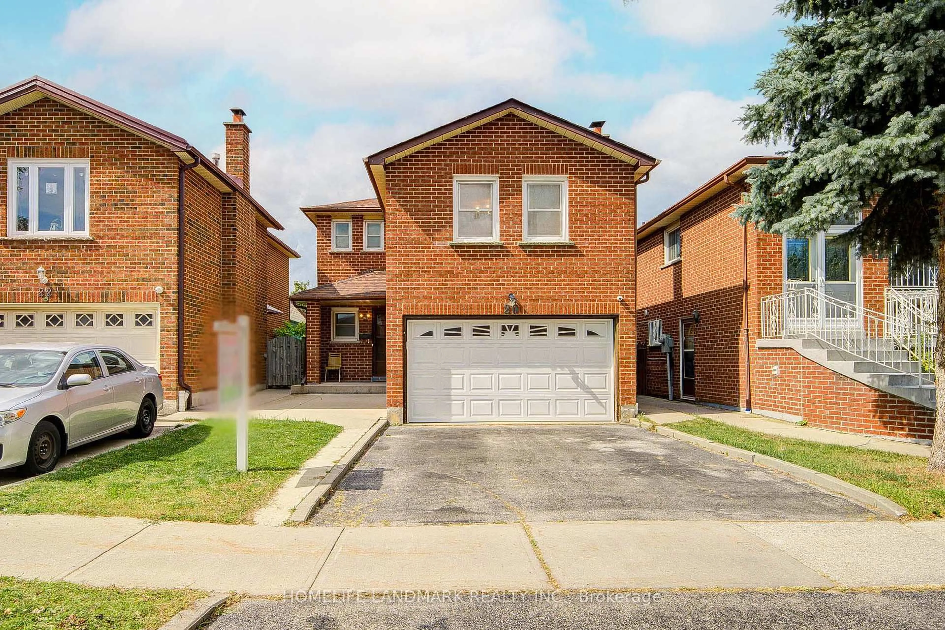 Home with brick exterior material, street for 20 Barolo Rd, Toronto Ontario M9V 5B1