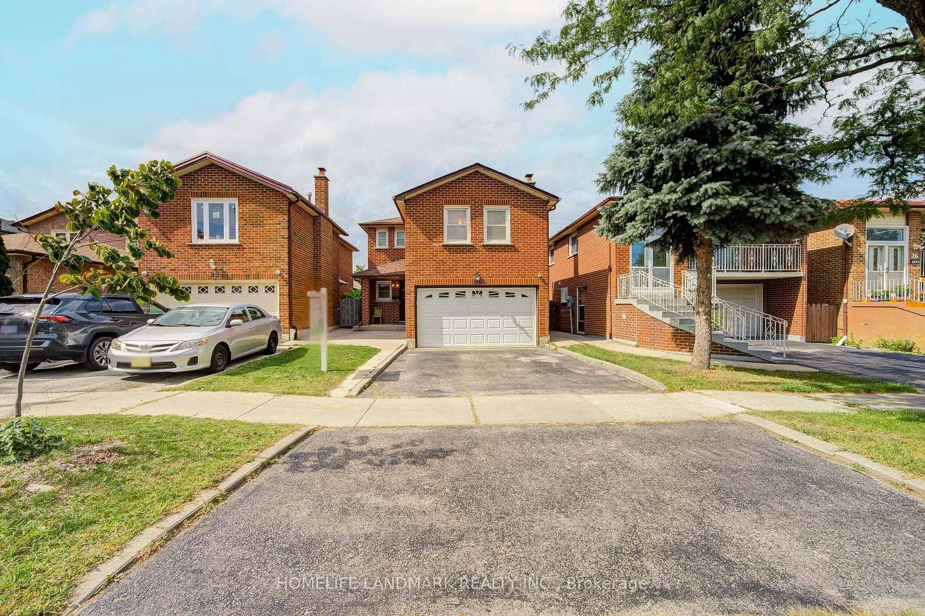 Home with brick exterior material, street for 20 Barolo Rd, Toronto Ontario M9V 5B1