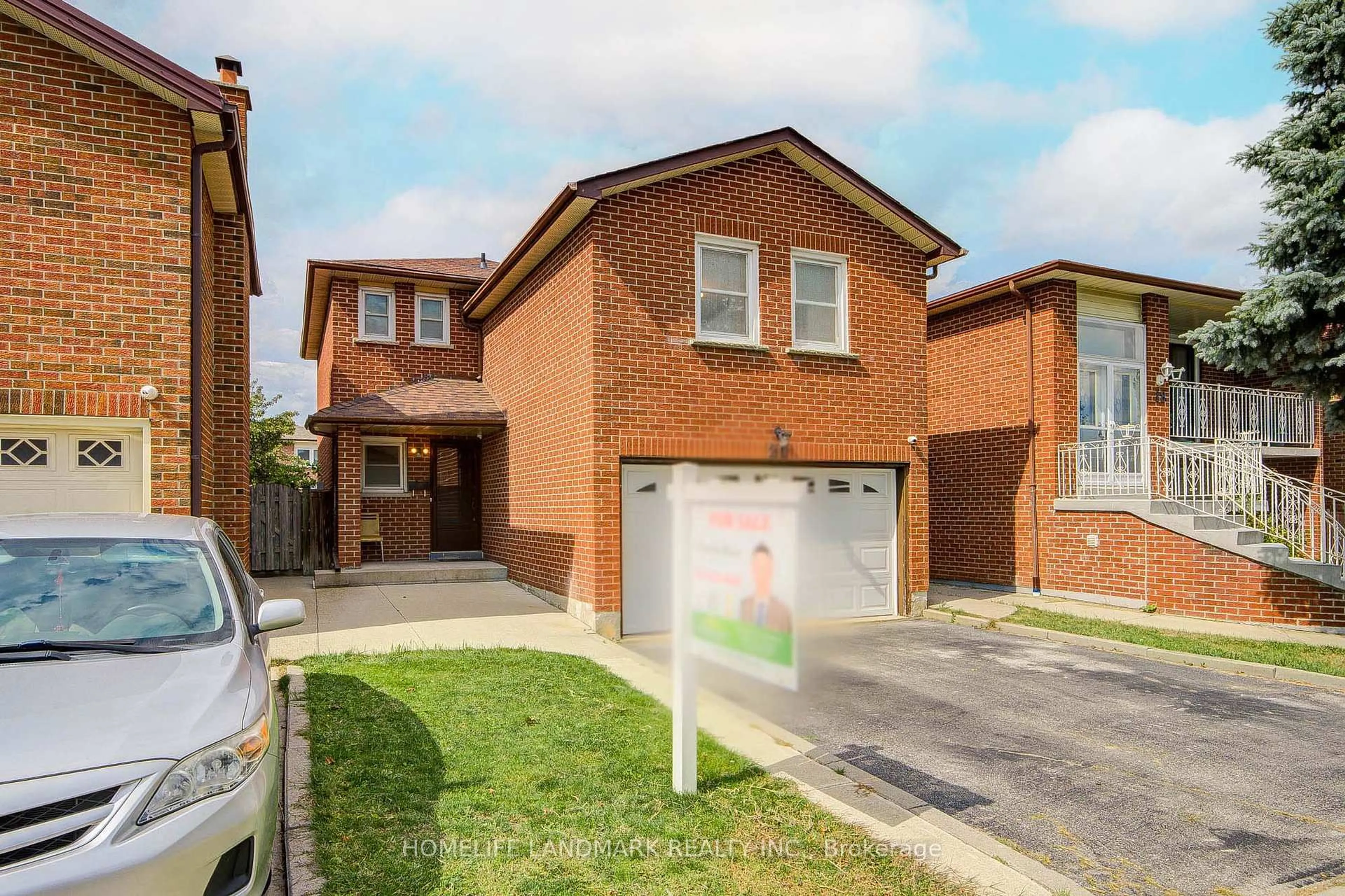 Home with brick exterior material, street for 20 Barolo Rd, Toronto Ontario M9V 5B1