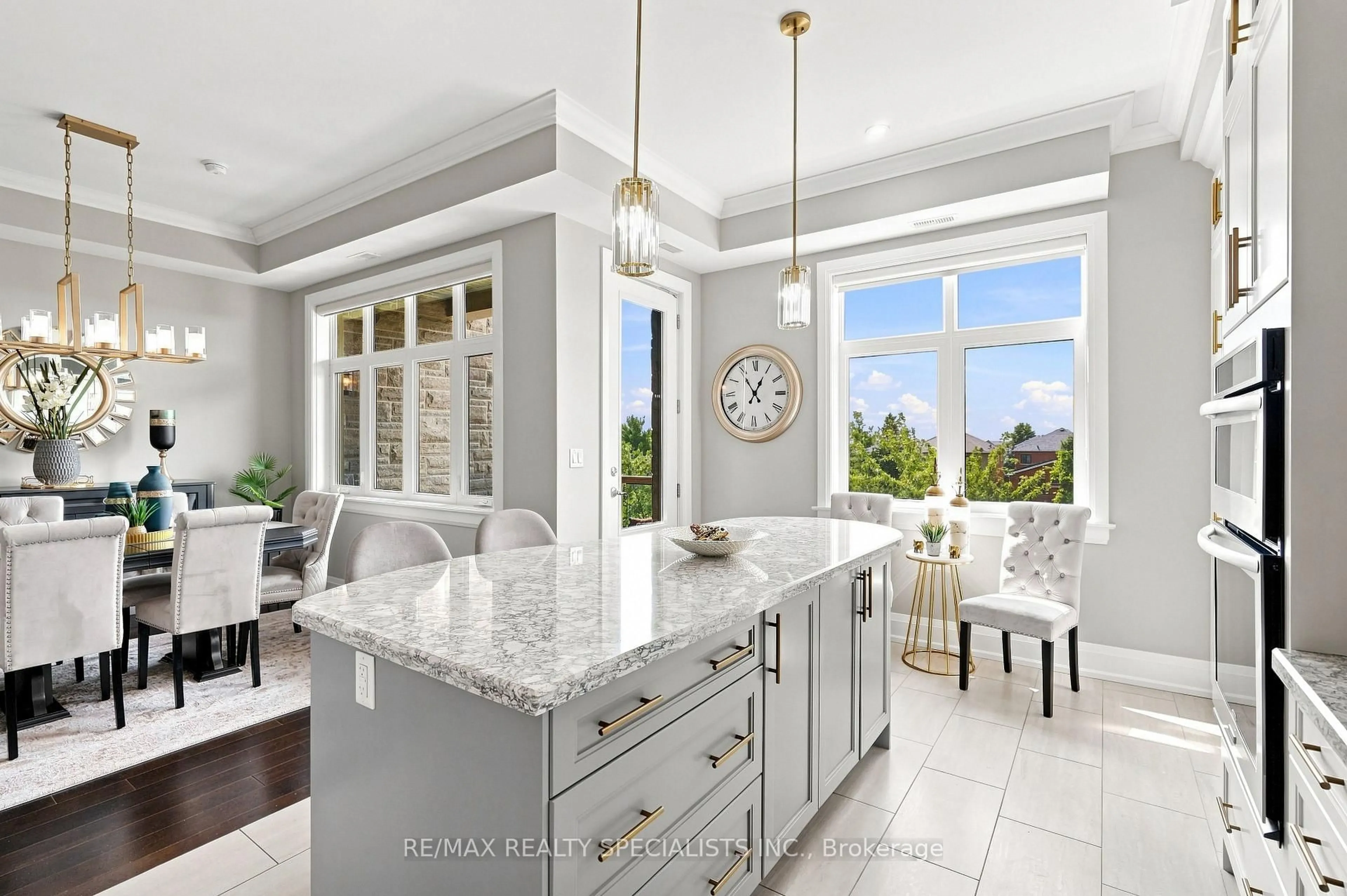 Open concept kitchen, ceramic/tile floor for 6786 Mclaughlin Rd #311, Mississauga Ontario L5W 0G6