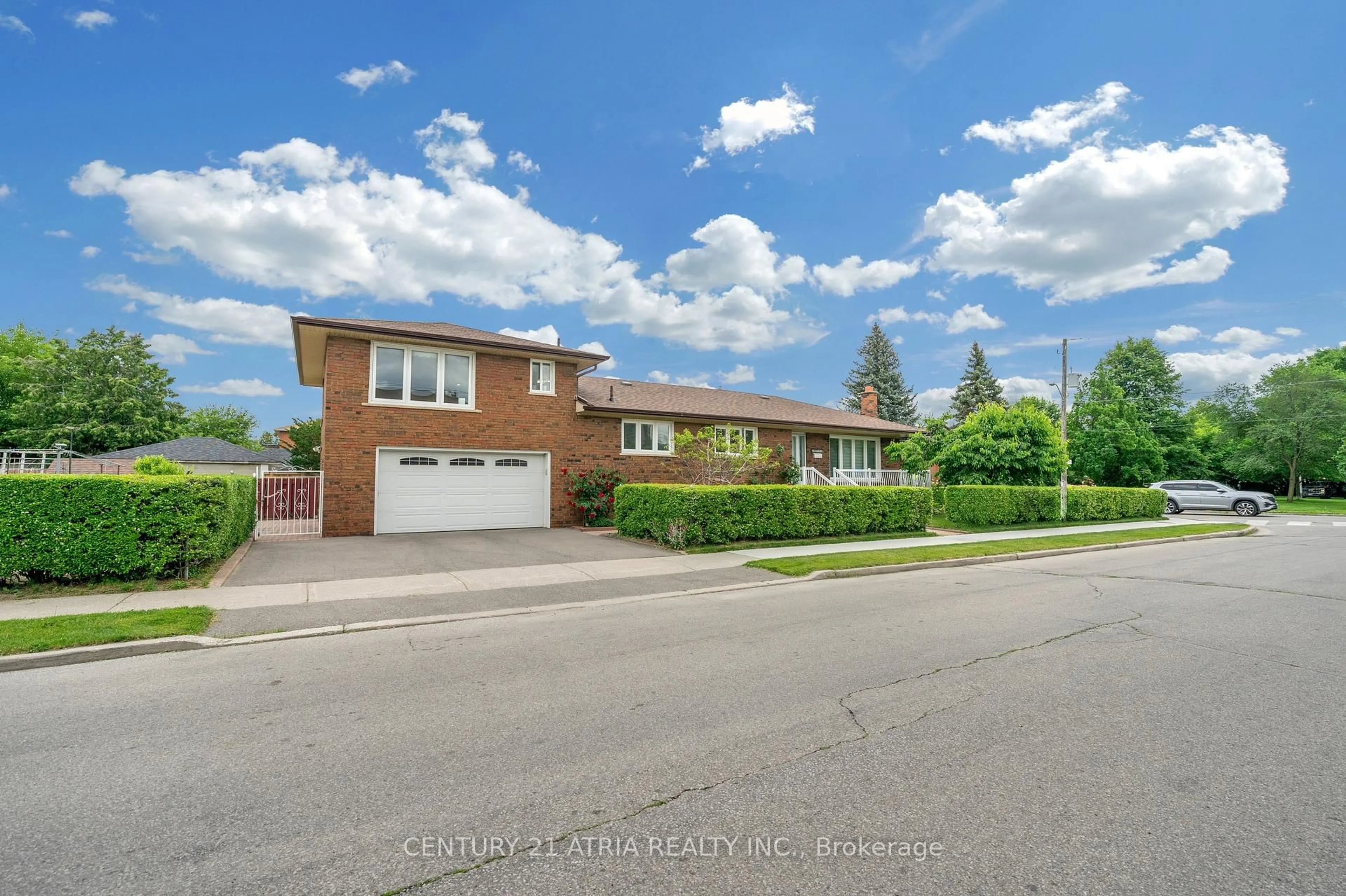 Home with brick exterior material, street for 110 Harding Ave, Toronto Ontario M6M 3A6