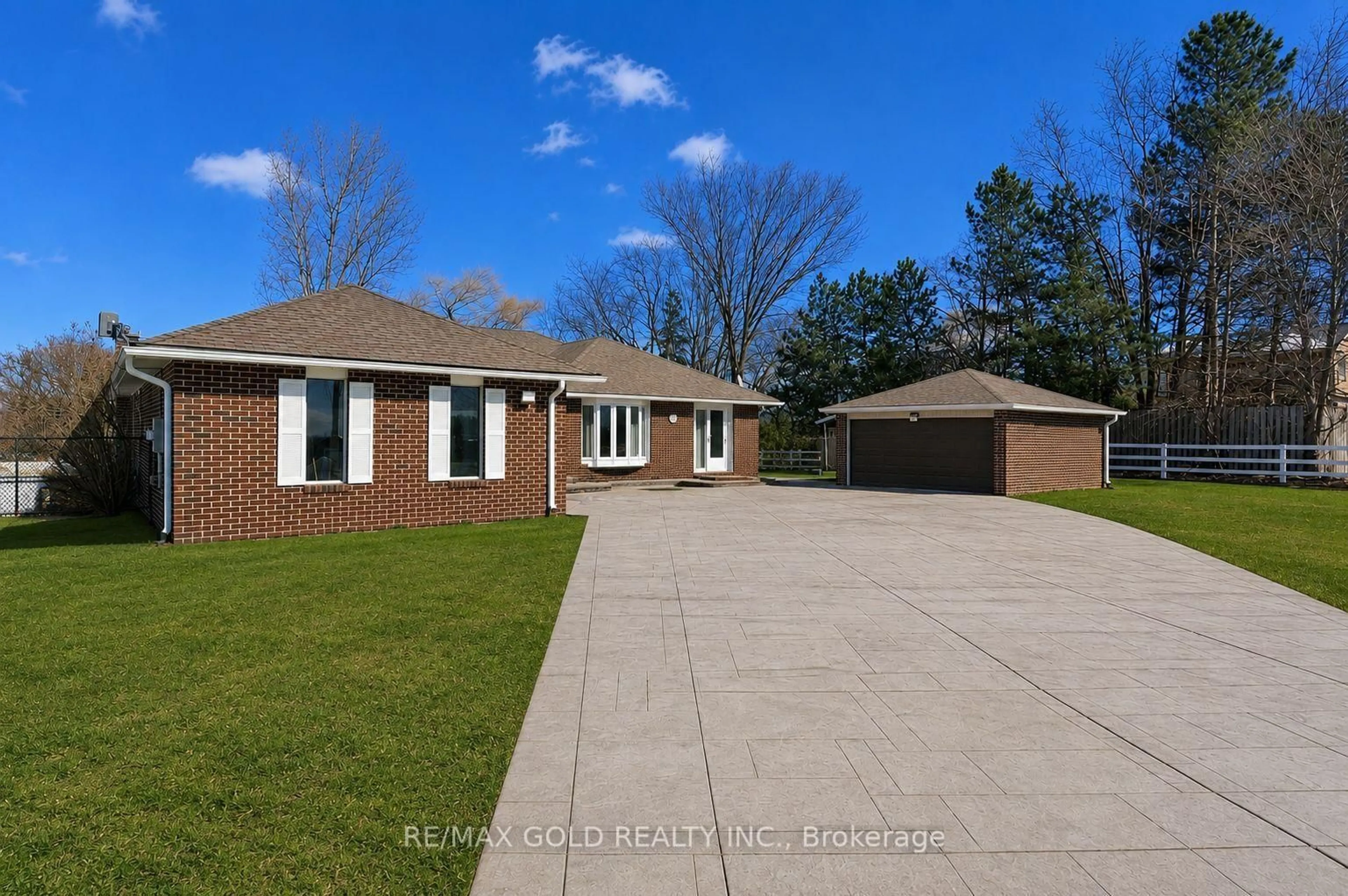 Home with brick exterior material, street for 14751 Mclaughlin Rd, Caledon Ontario L7C 2B4