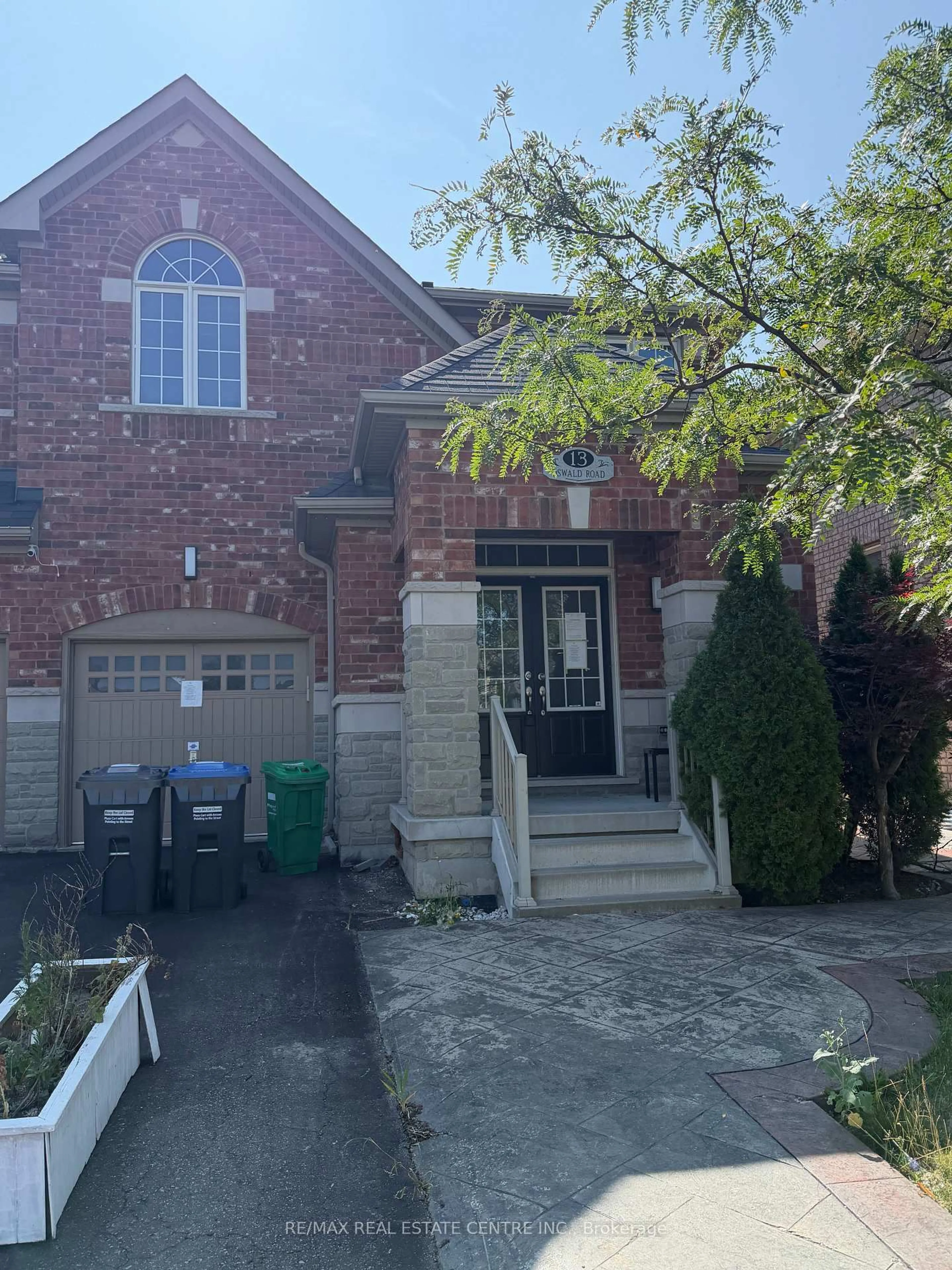 Home with brick exterior material, street for 13 Oswald Rd, Brampton Ontario L6P 0V9