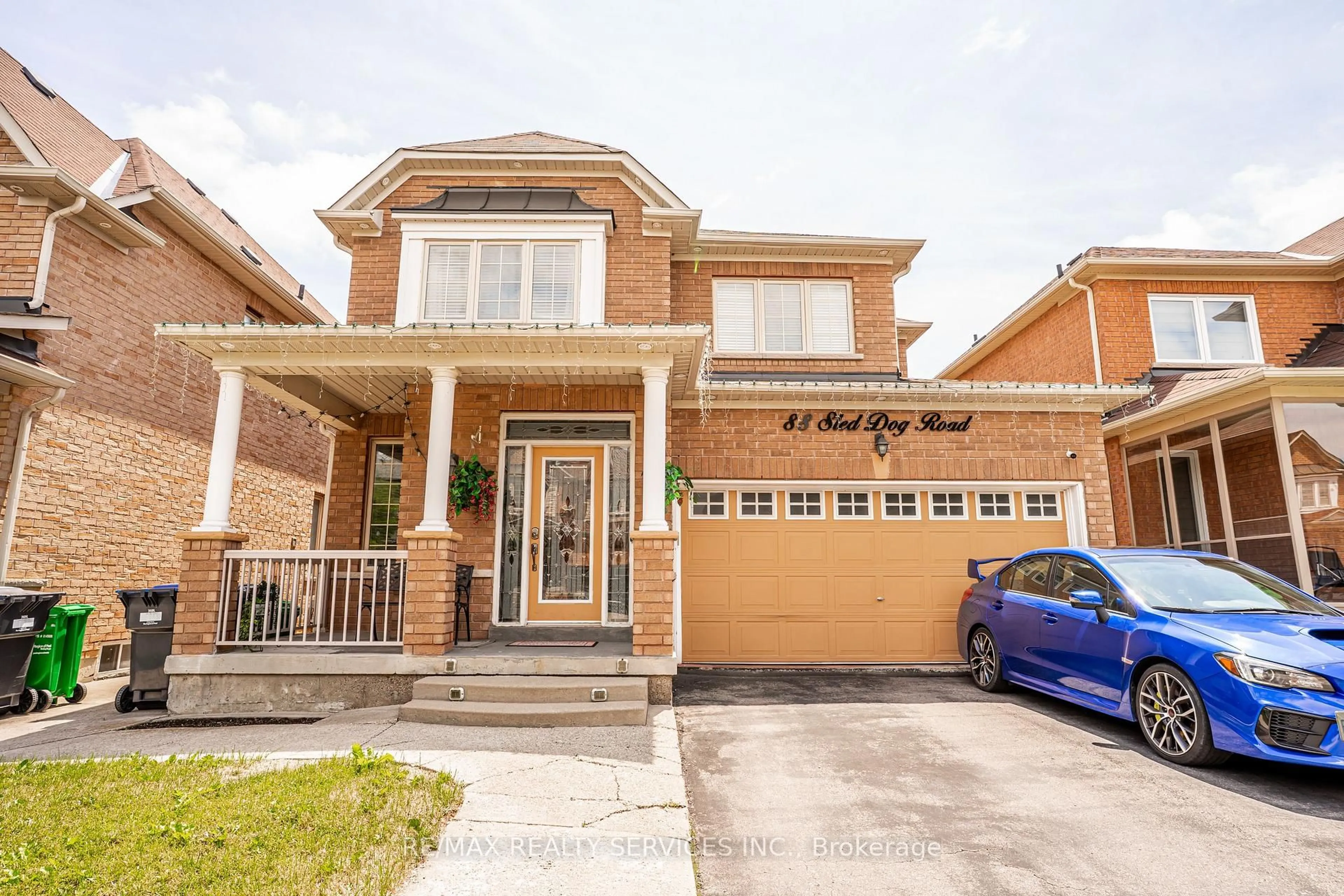 Home with brick exterior material, street for 88 Sled Dog Rd, Brampton Ontario L6R 0J4