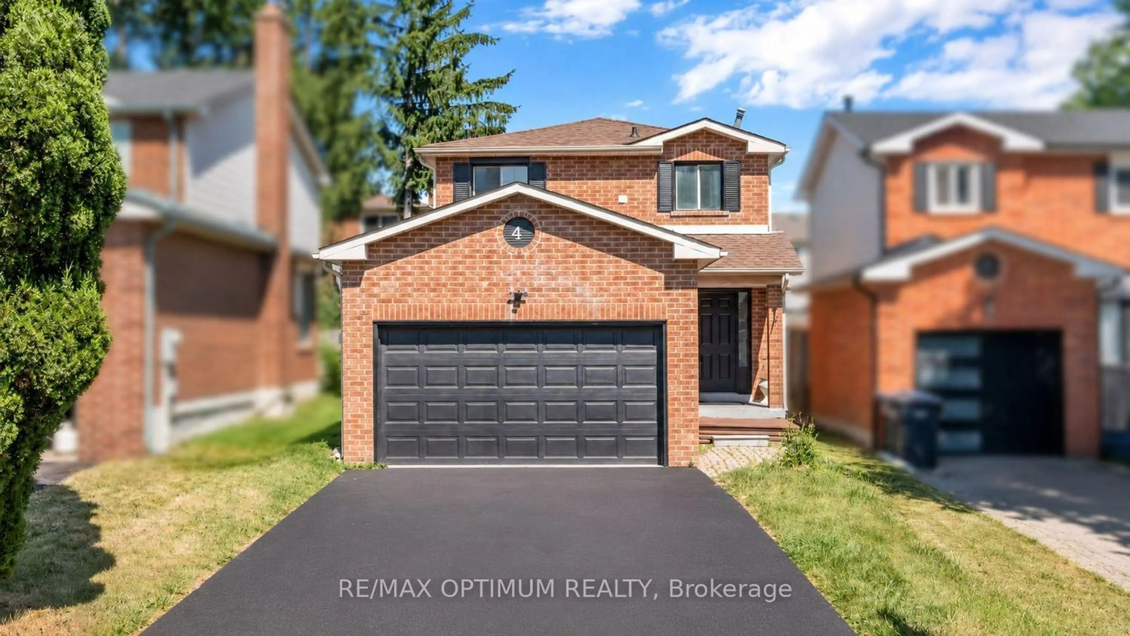 Home with brick exterior material, street for 4 Lawnview Crt, Brampton Ontario L7G 1T4