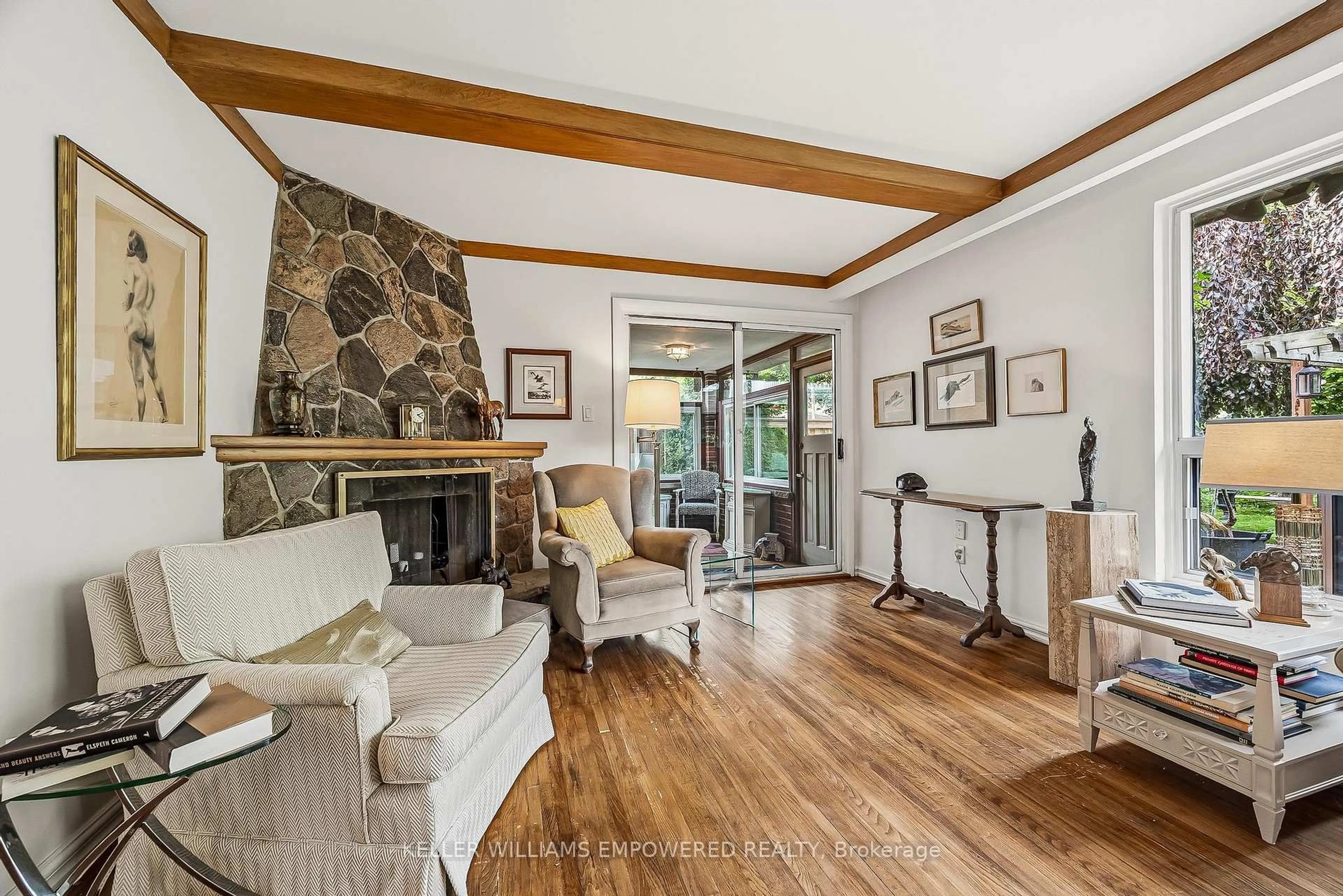 Living room with furniture, unknown for 53 Neilson Dr, Toronto Ontario M9C 1V8