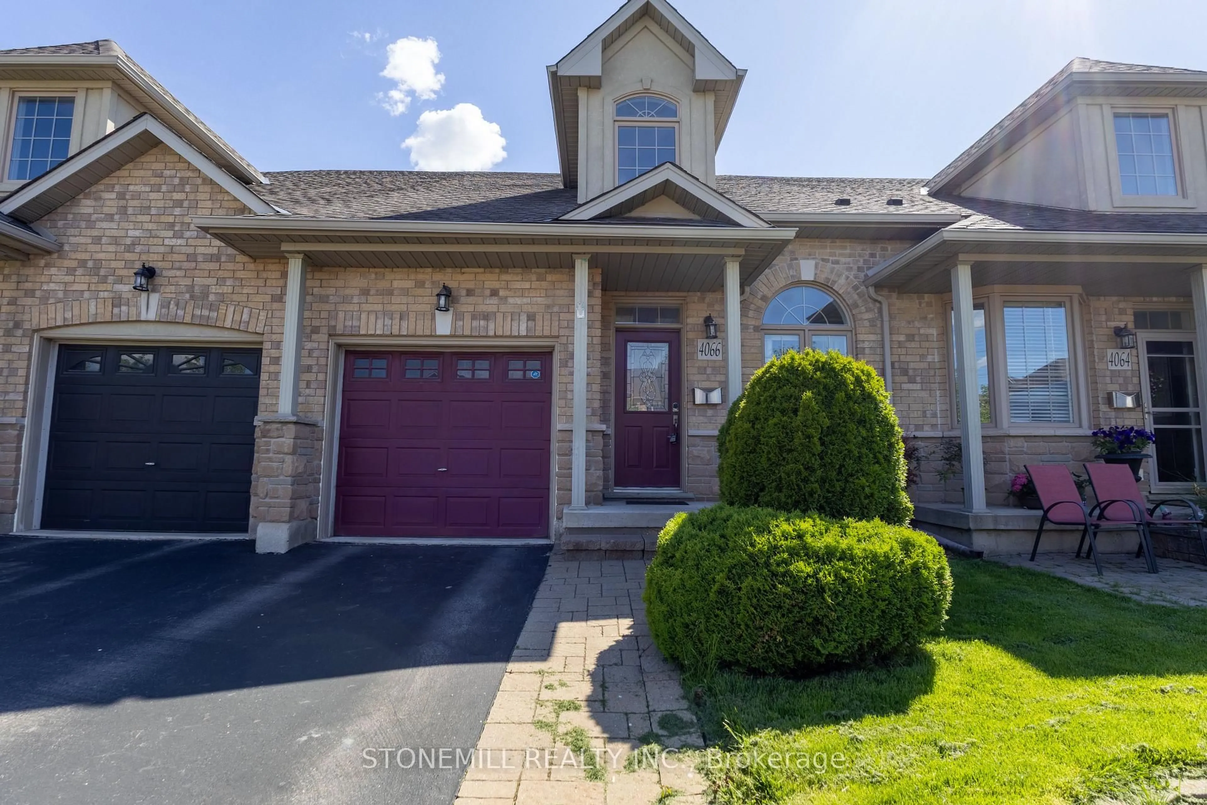 Home with brick exterior material, street for 4066 Medland Dr, Burlington Ontario L7M 4Z6