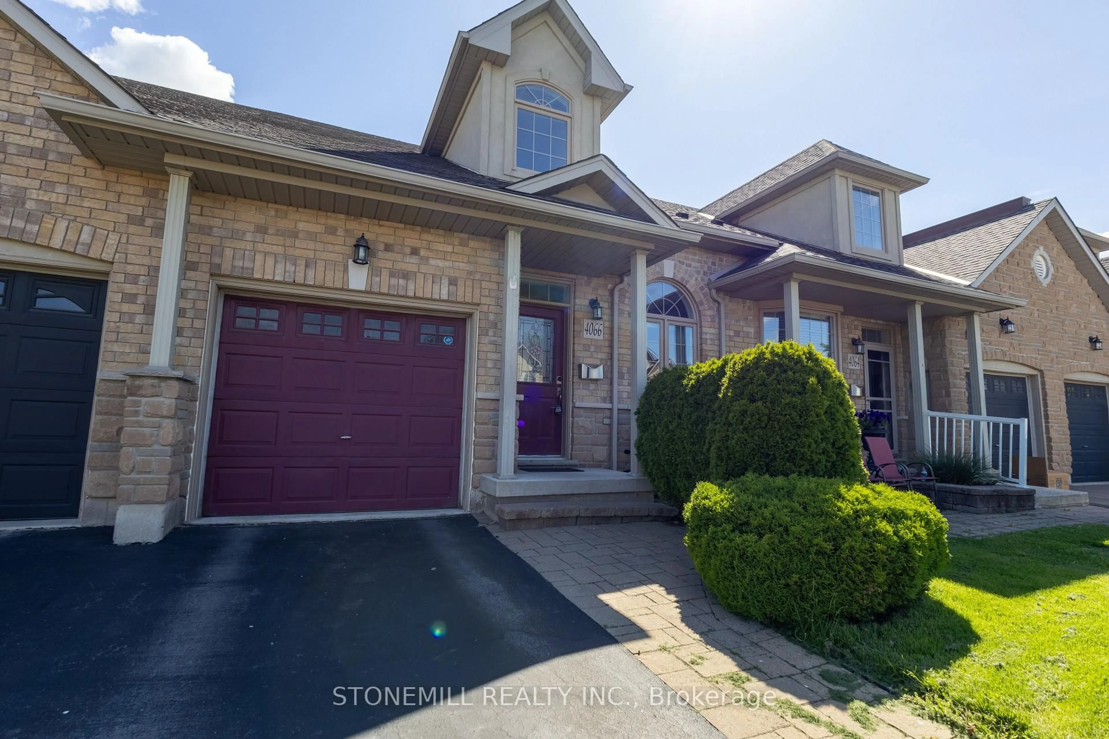 Home with brick exterior material, street for 4066 Medland Dr, Burlington Ontario L7M 4Z6