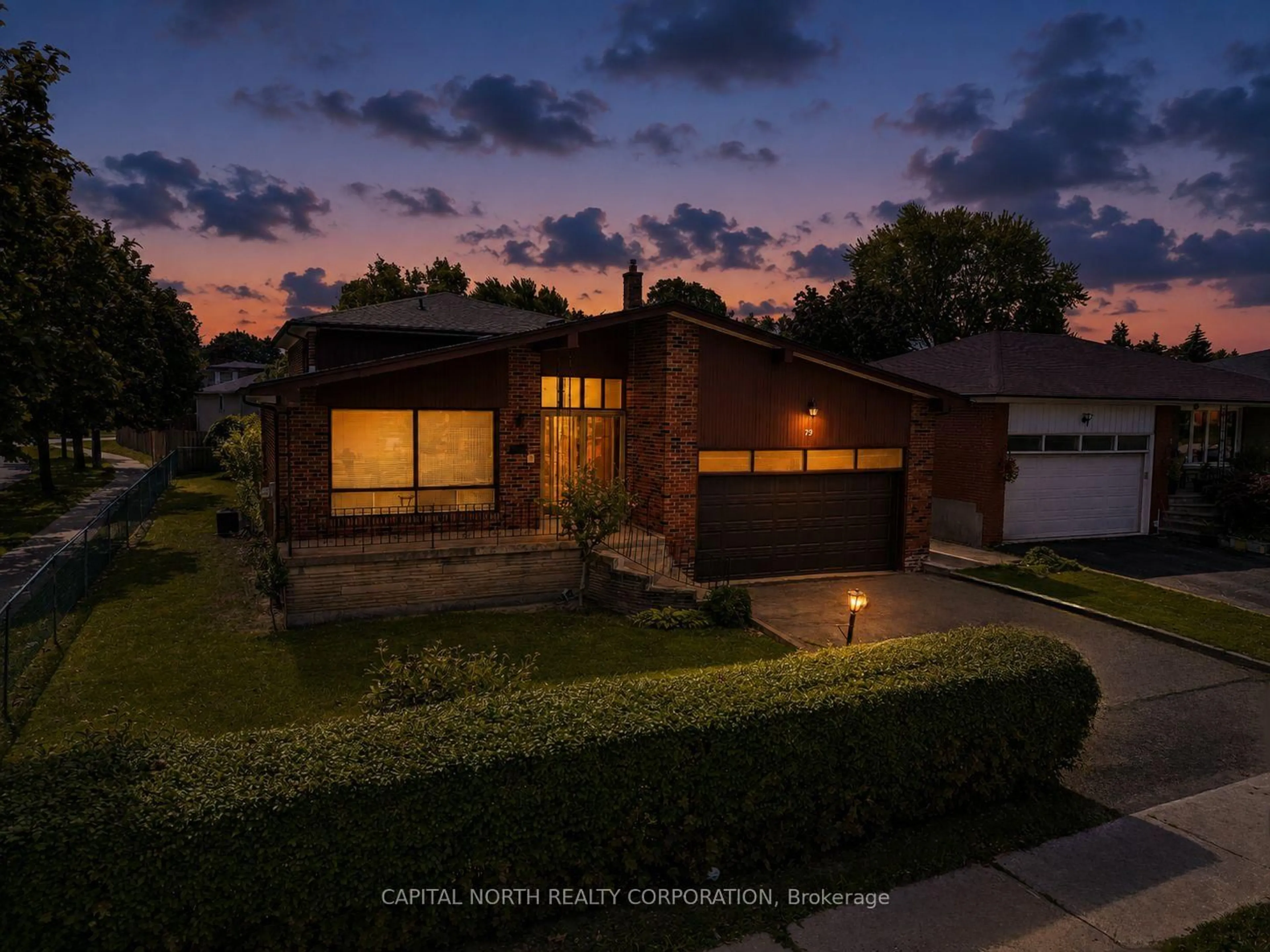 Home with brick exterior material, street for 79 Shoreham Dr, Toronto Ontario M3N 1S8