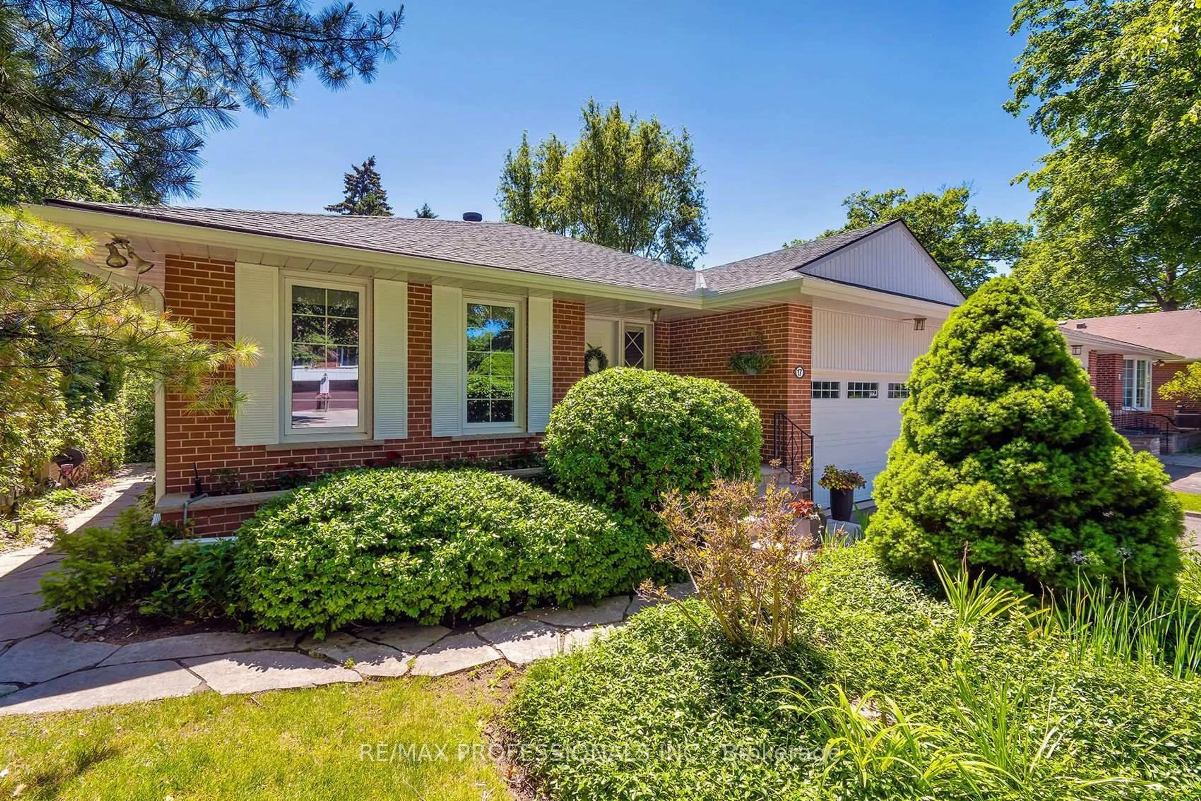 Home with brick exterior material, street for 17 Clearside Pl, Toronto Ontario M9C 2G7