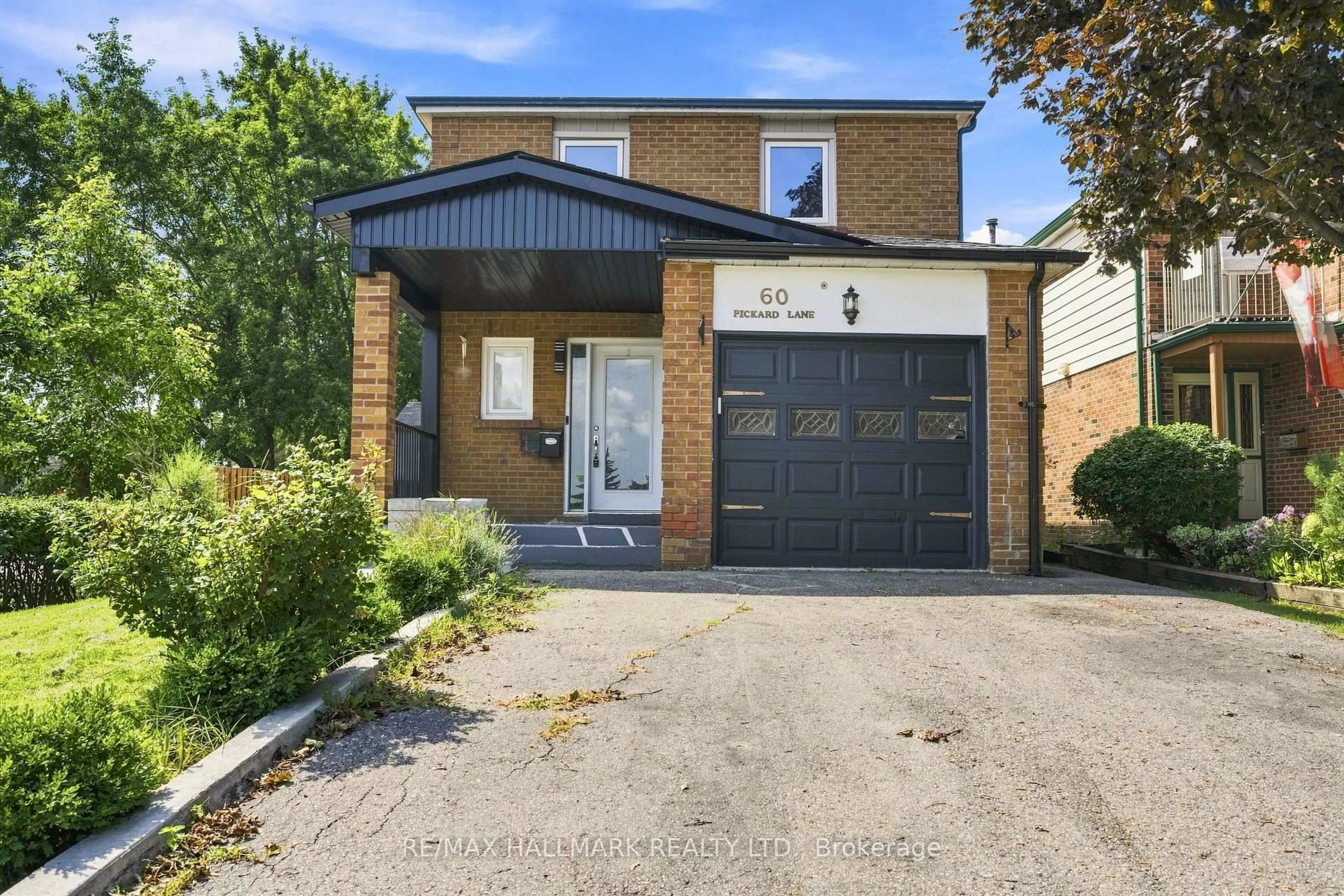 Home with brick exterior material, street for 60 Pickard Lane, Brampton Ontario L6Y 2M5