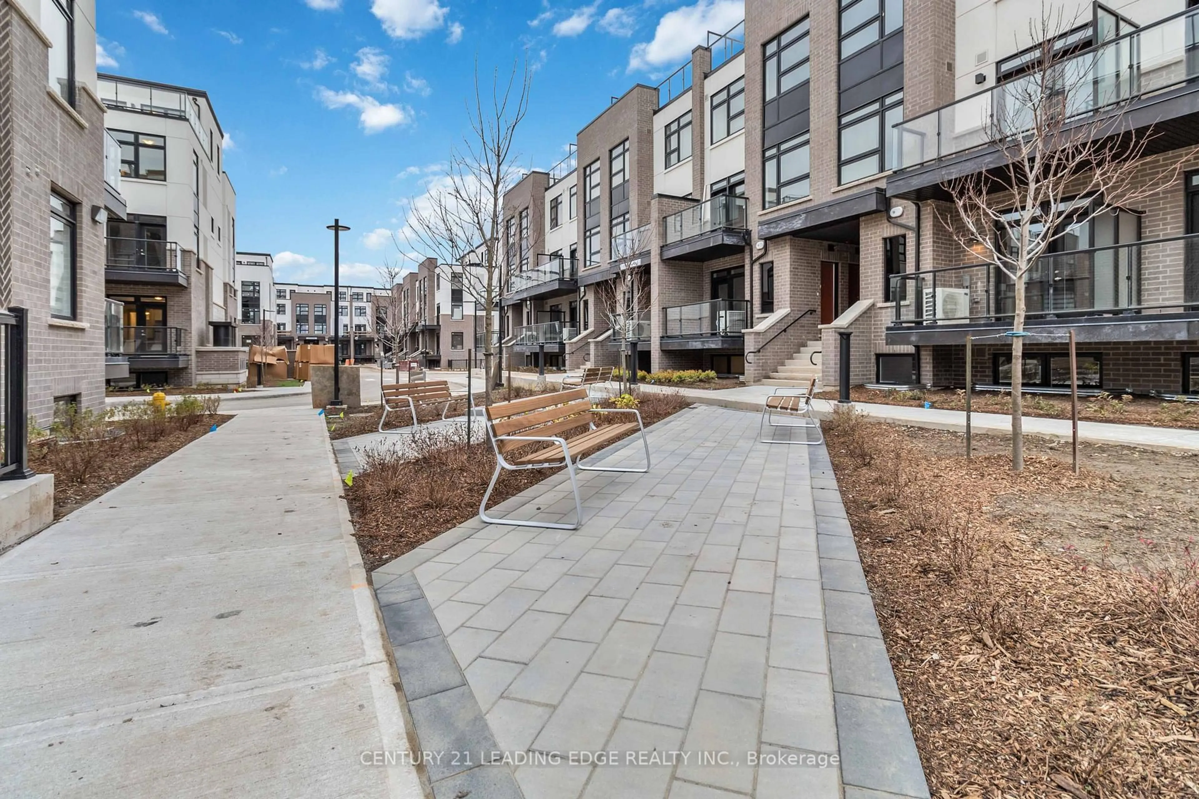 Patio, street for 1569 Rose Way #128, Milton Ontario L9E 0J2