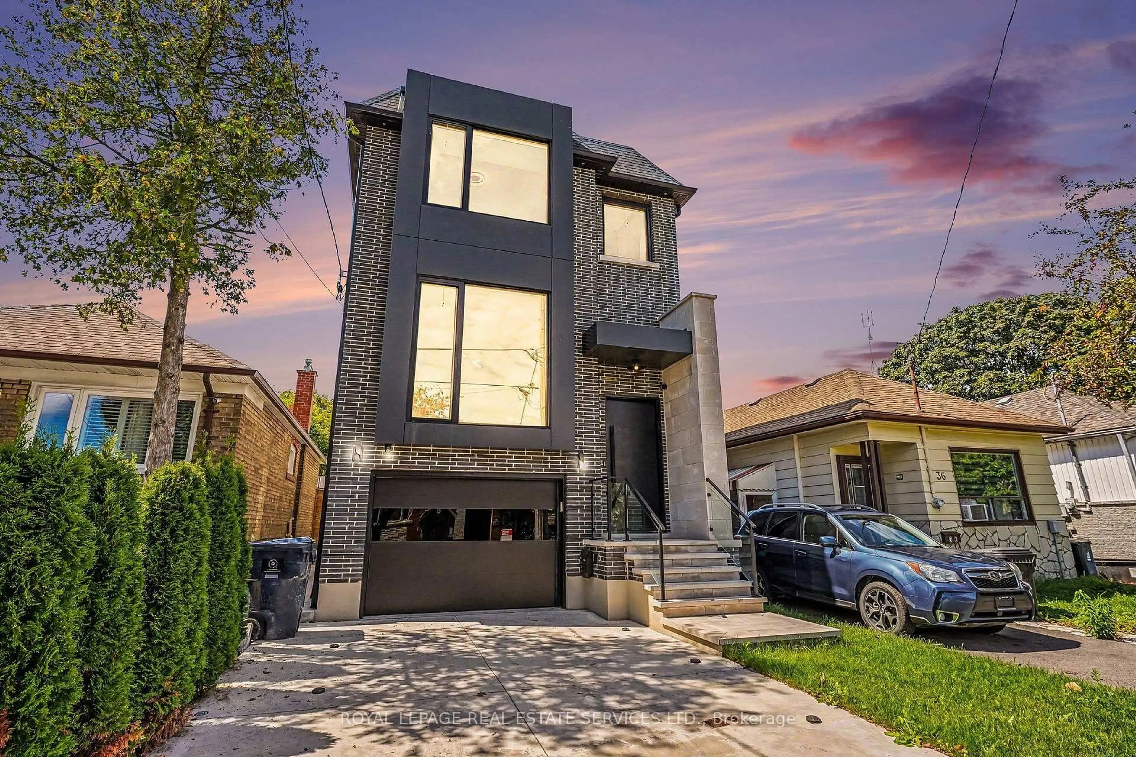 Home with brick exterior material, street for 34 Milton St, Toronto Ontario M8Y 2X6