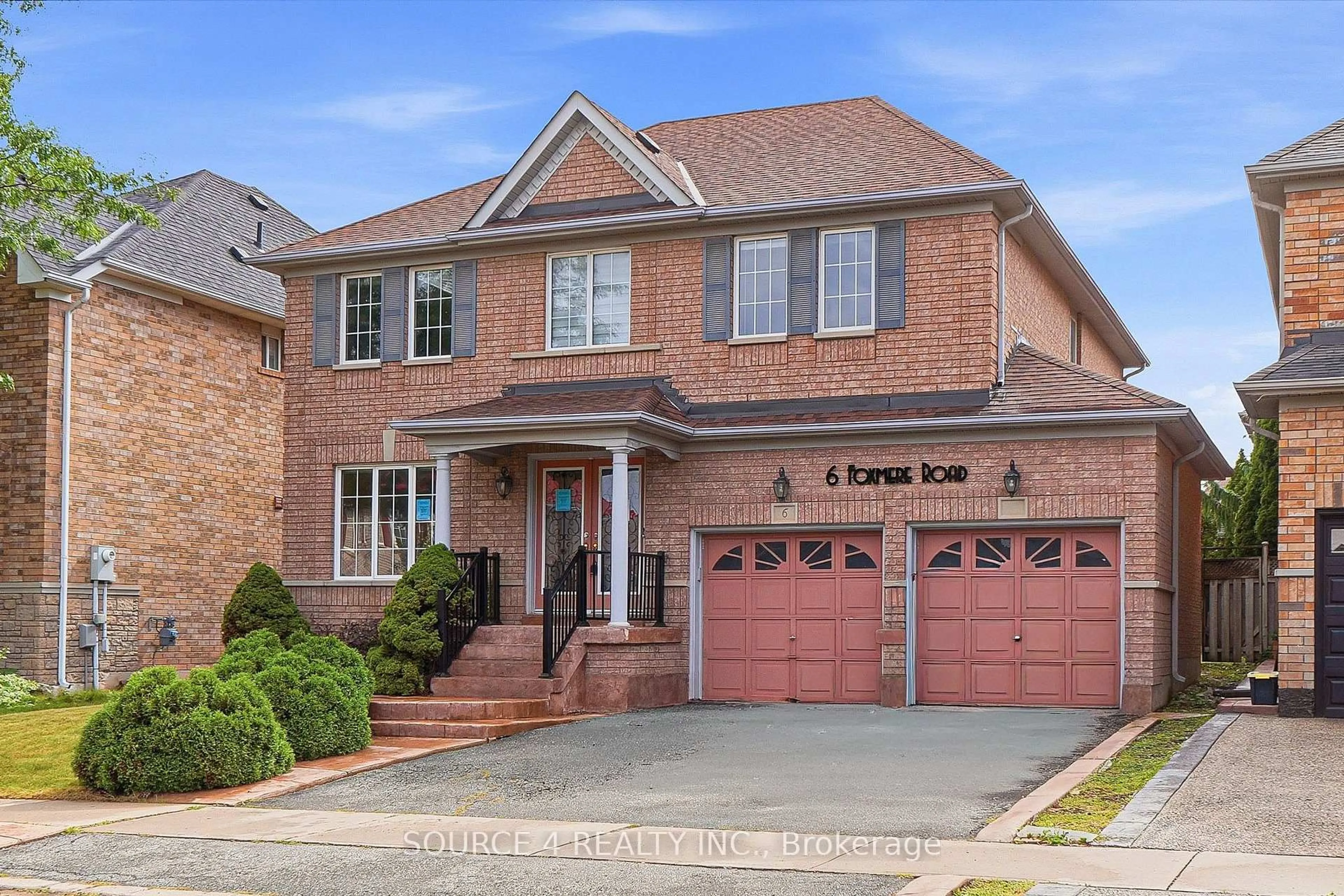Home with brick exterior material, street for 6 Foxmere Rd, Brampton Ontario L7A 1S6