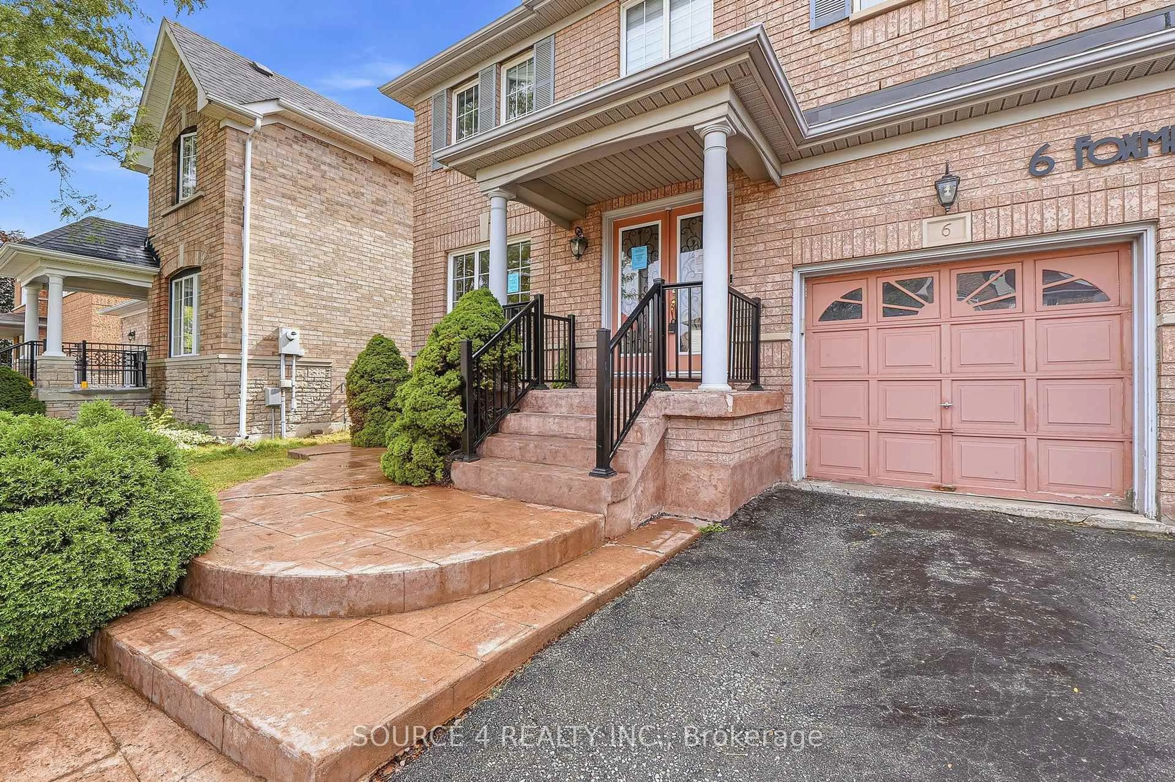 Home with brick exterior material, street for 6 Foxmere Rd, Brampton Ontario L7A 1S6
