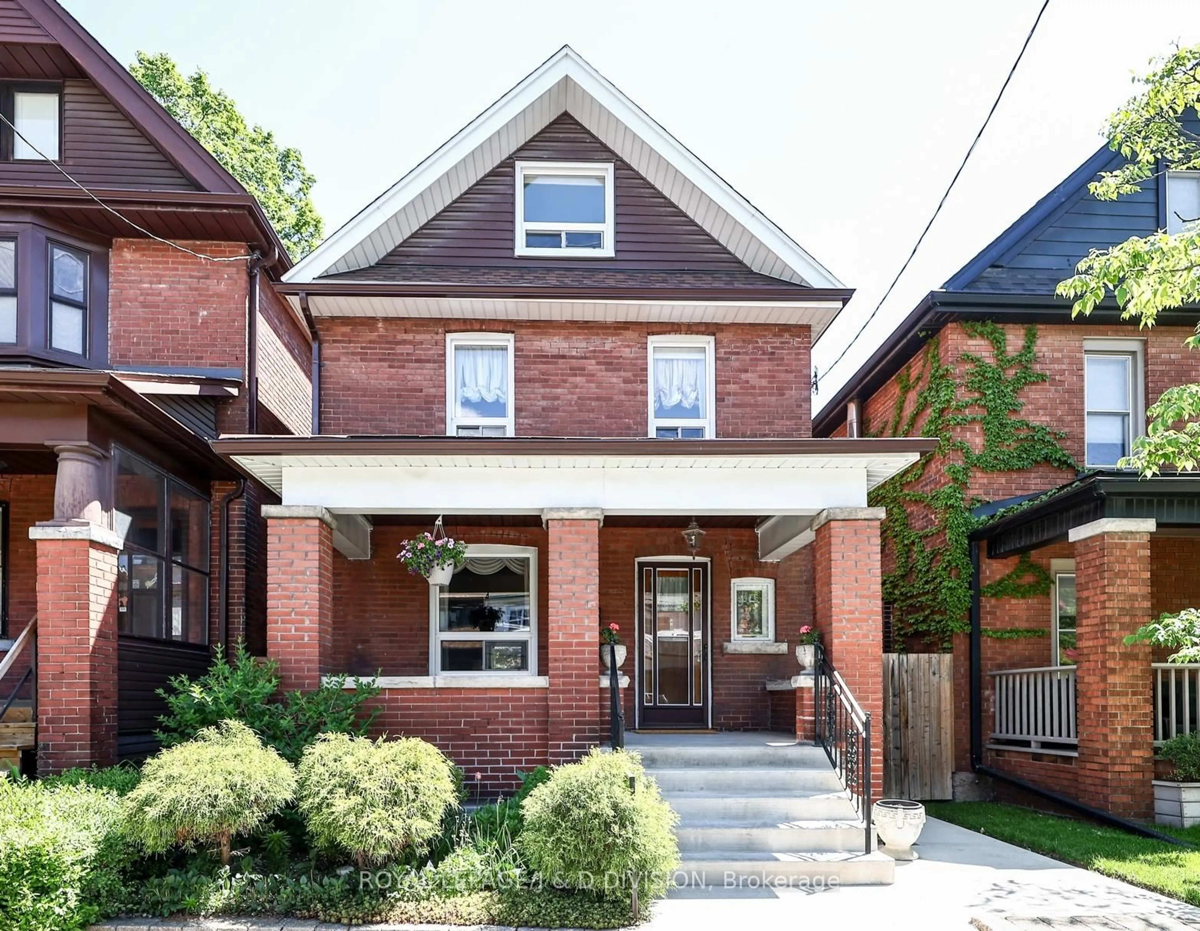 Home with brick exterior material, street for 553 Runnymede Rd, Toronto Ontario M6S 2Z8