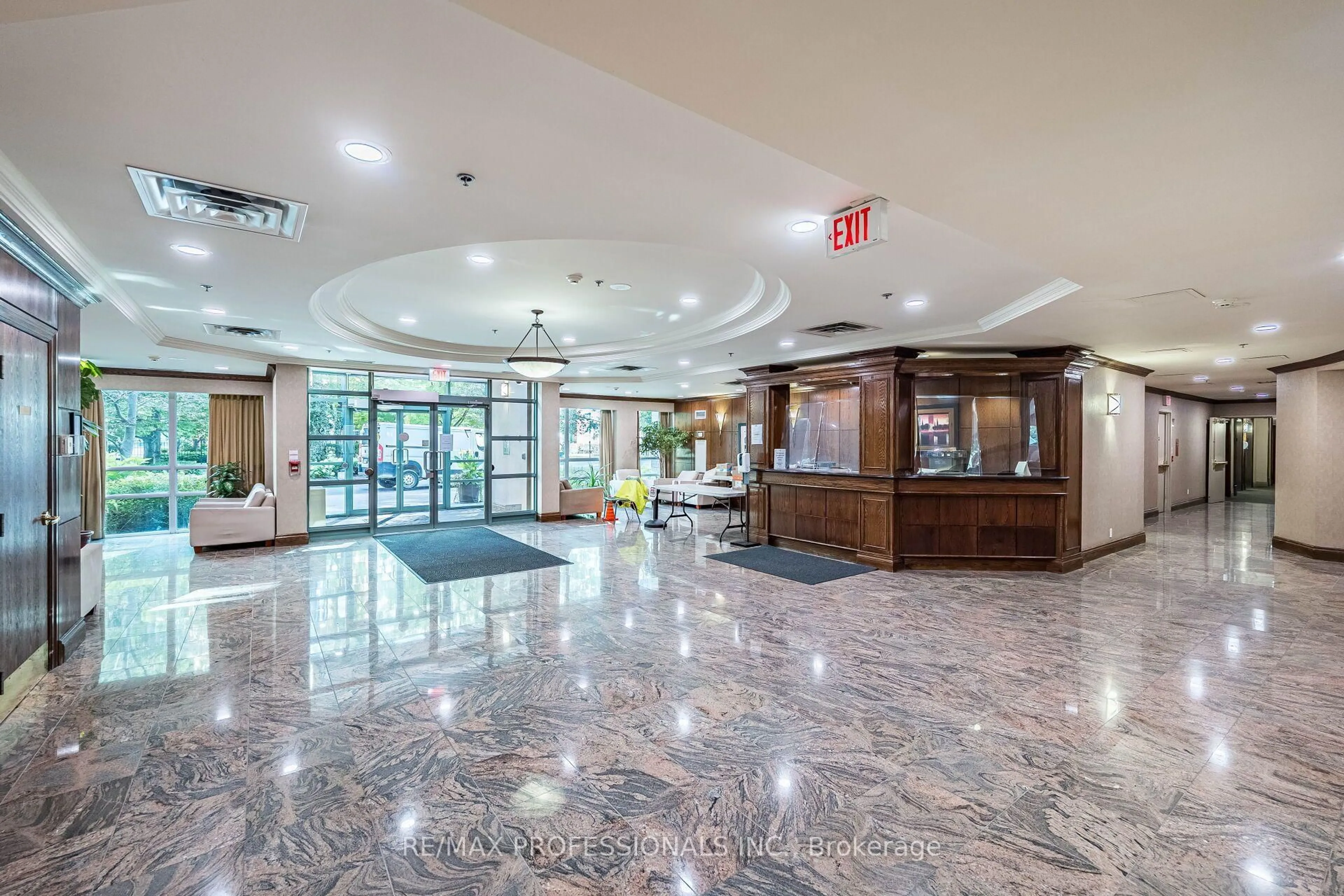 Lobby for 7 Michael Power Pl #101, Toronto Ontario M9A 0A4