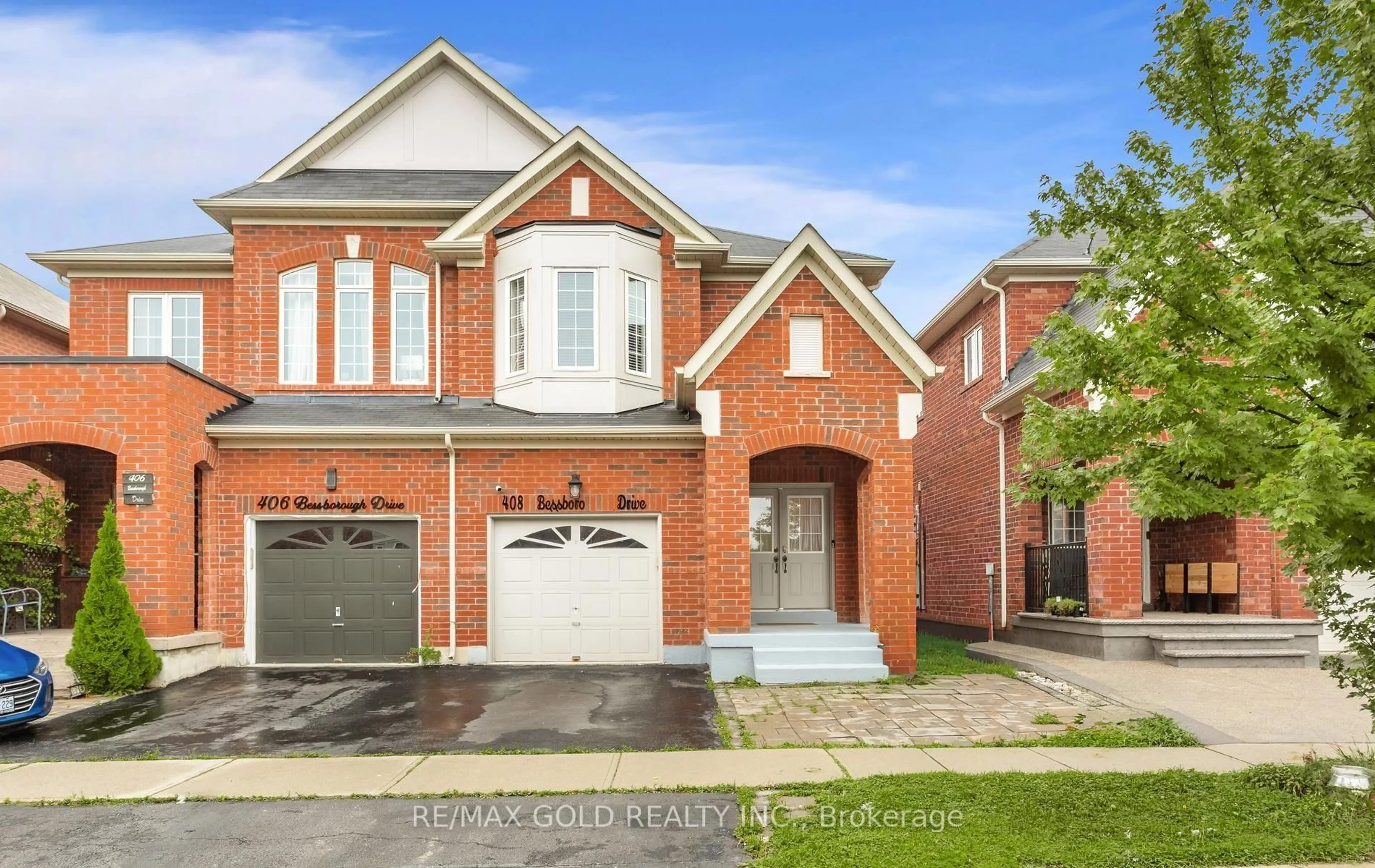 Home with brick exterior material, street for 408 Bessborough Dr, Milton Ontario L9T 8P8