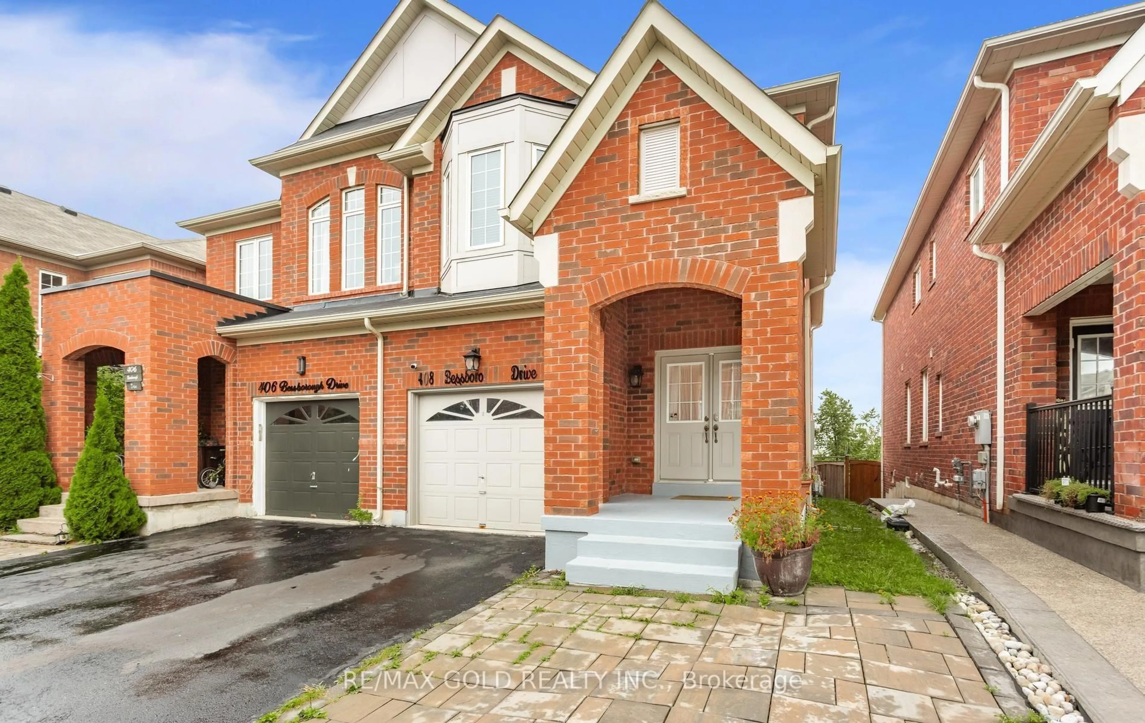 Home with brick exterior material, street for 408 Bessborough Dr, Milton Ontario L9T 8P8