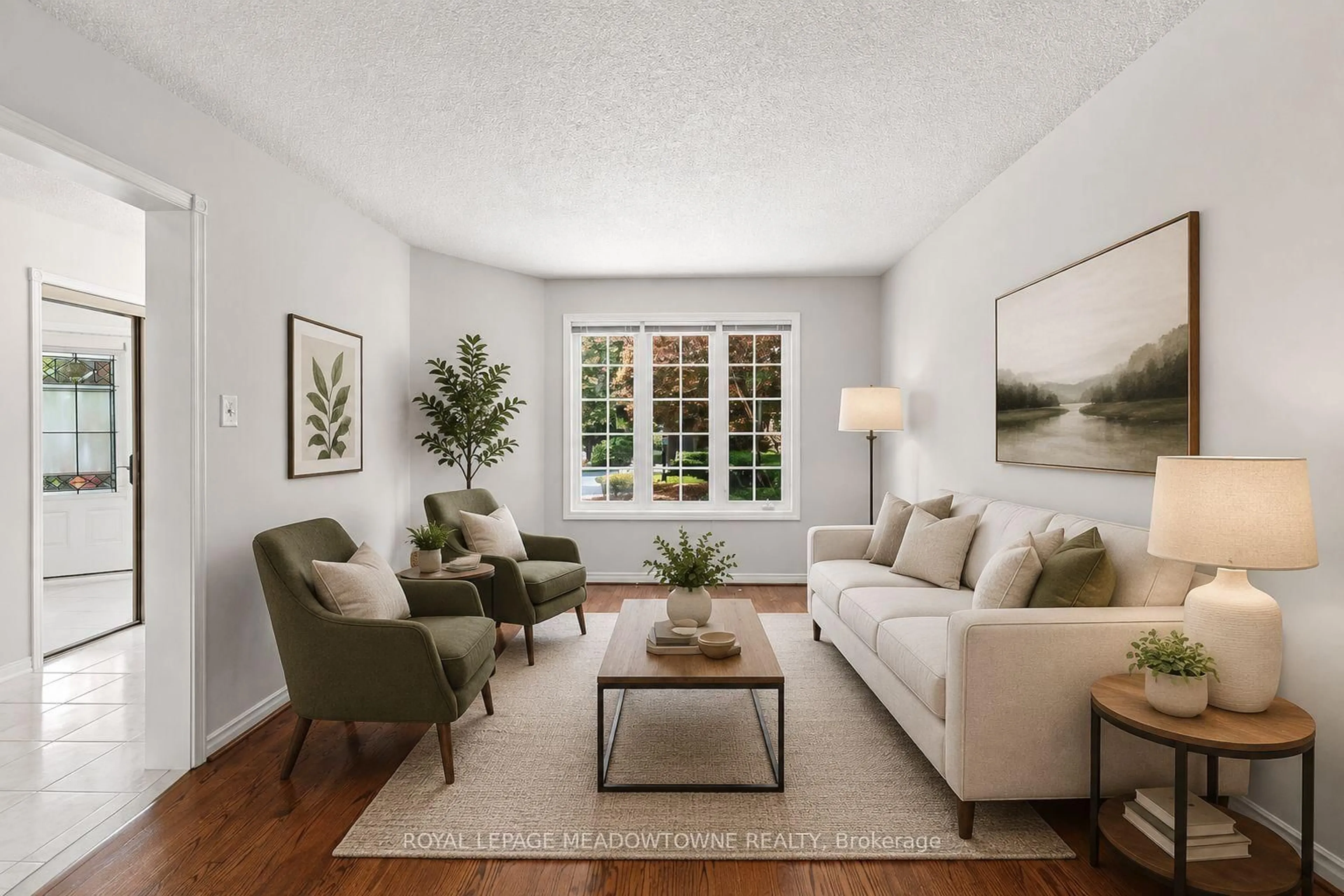 Living room with furniture, unknown for 3268 Cajun Cres, Mississauga Ontario L5L 5T7