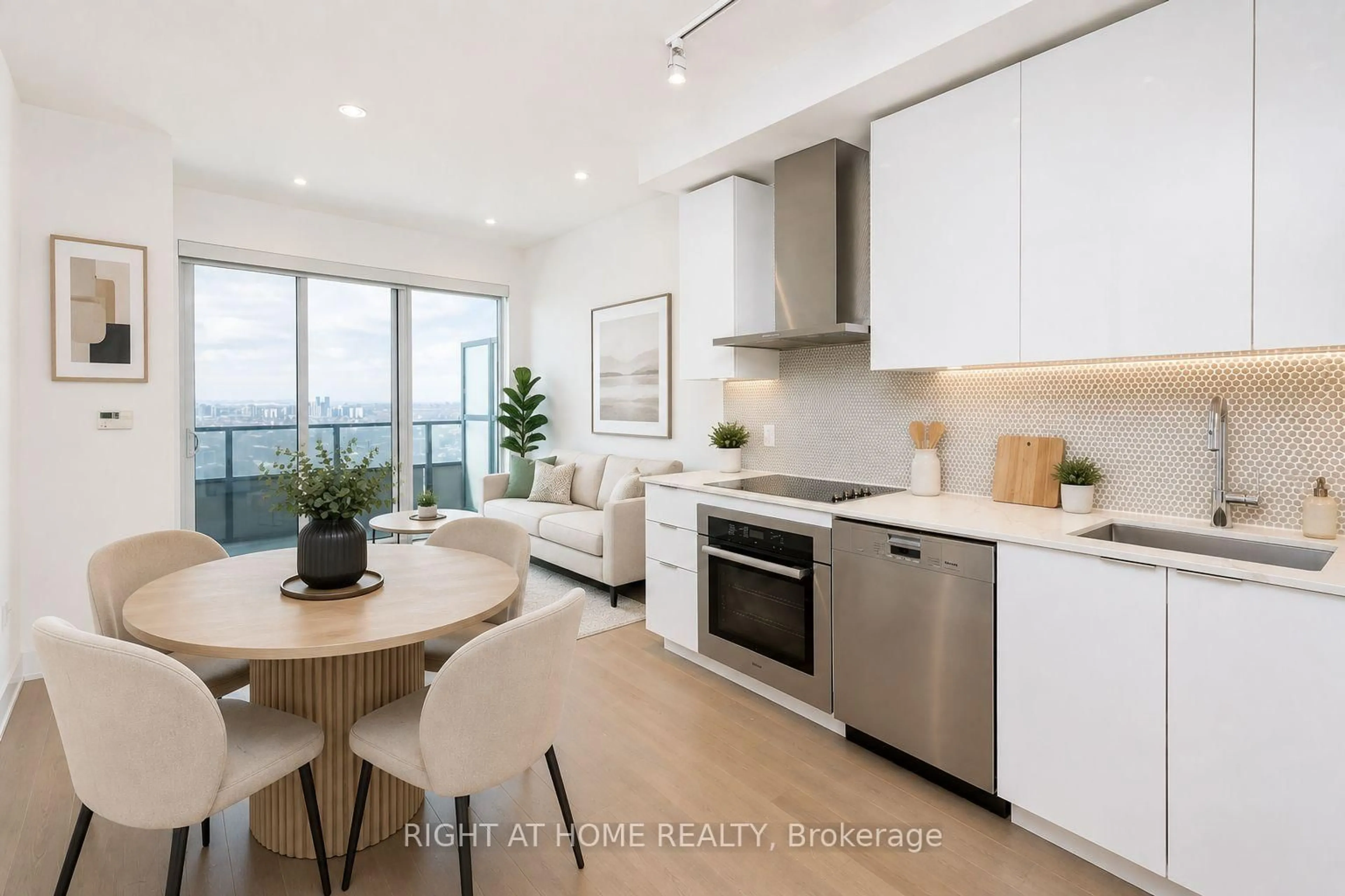 Open concept kitchen, unknown for 20 Shore Breeze Dr #LPH02B, Toronto Ontario M8V 1A1