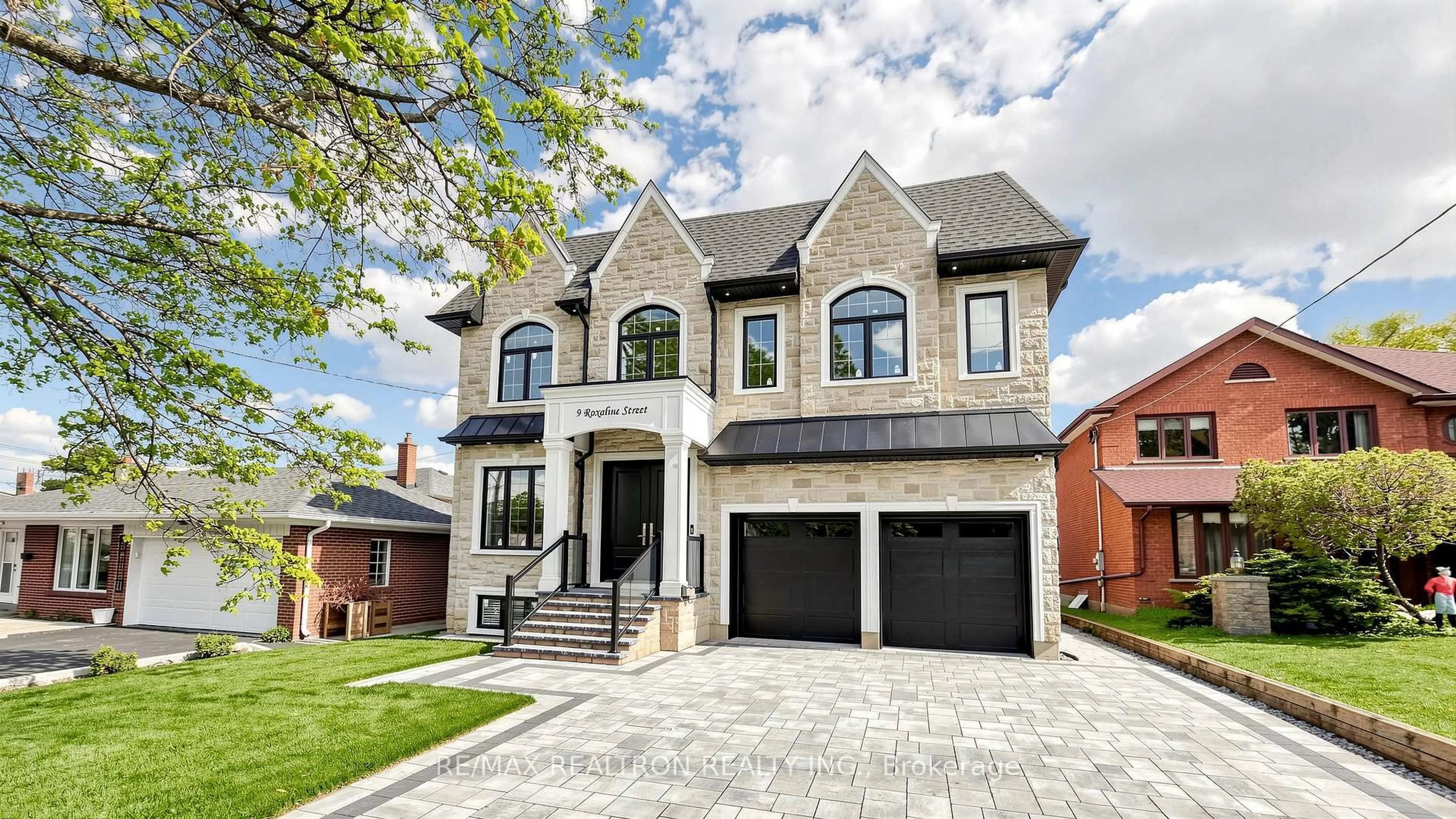 Home with brick exterior material, street for 9 Roxaline St, Toronto Ontario M9P 2Y6