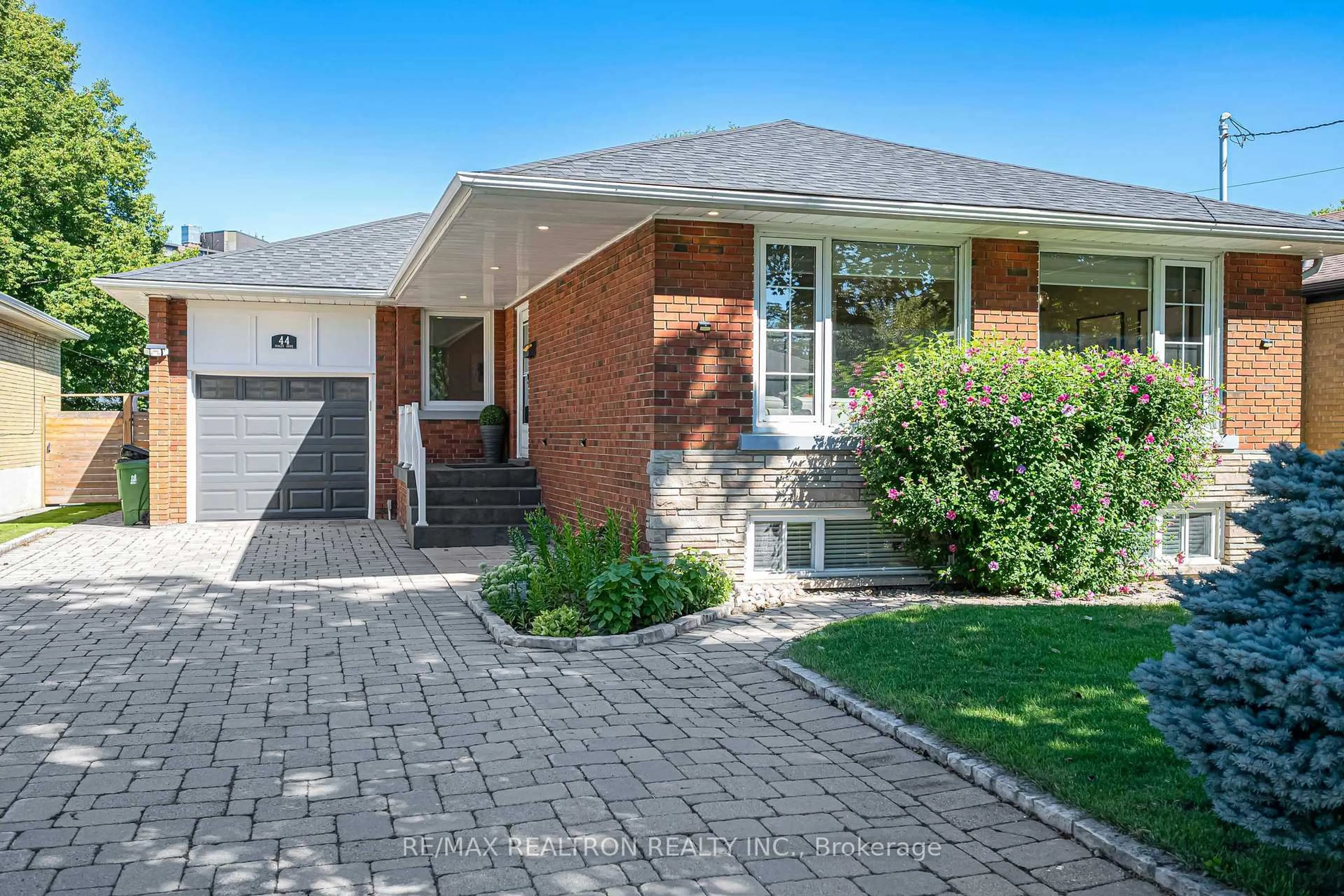 Home with brick exterior material, street for 44 Fenley Dr, Toronto Ontario M9R 1M6