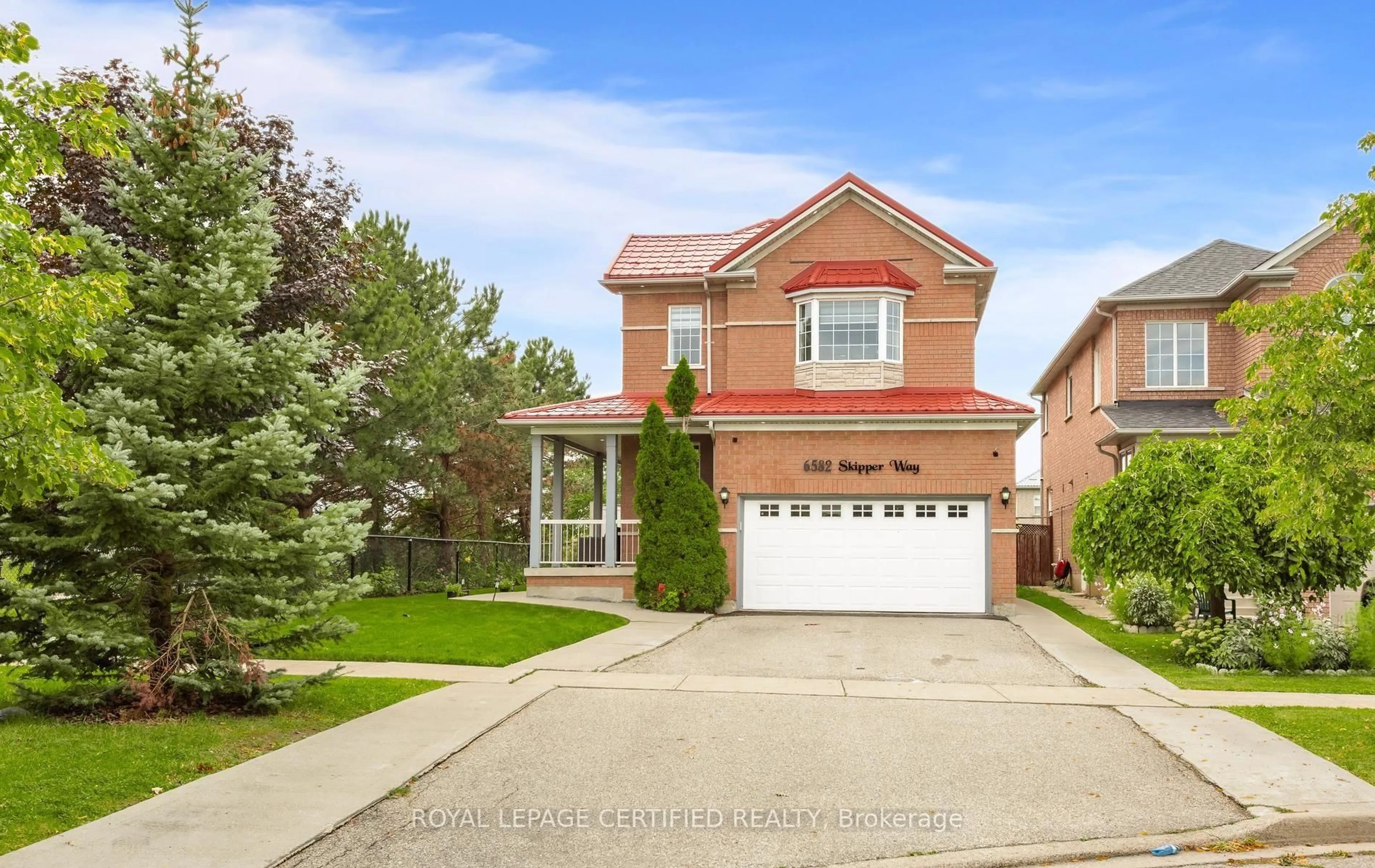Home with brick exterior material, street for 6582 Skipper Way, Mississauga Ontario L5W 1P8