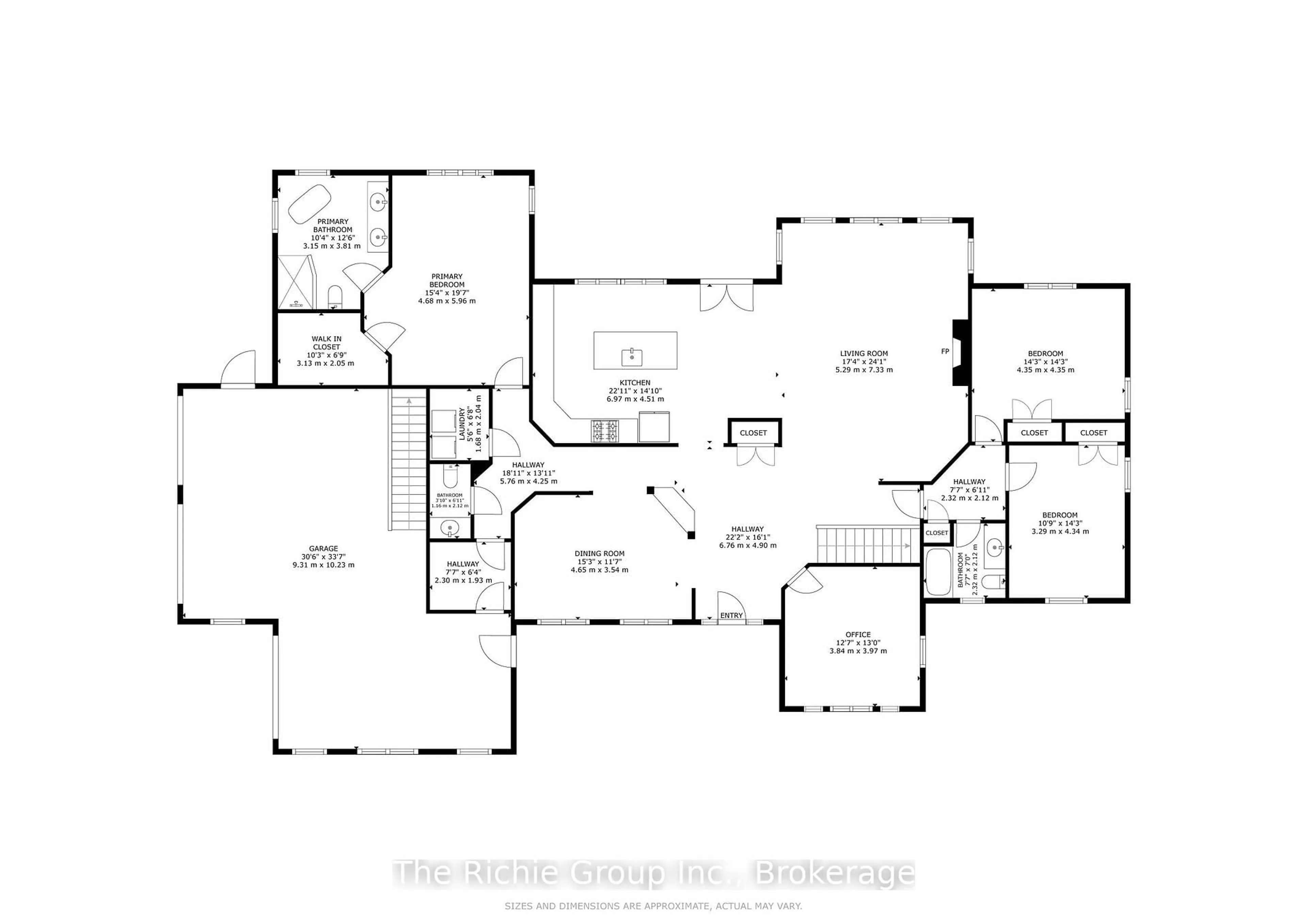 Floor plan for 14 Briarwood Dr, Caledon Ontario L7K 0N1