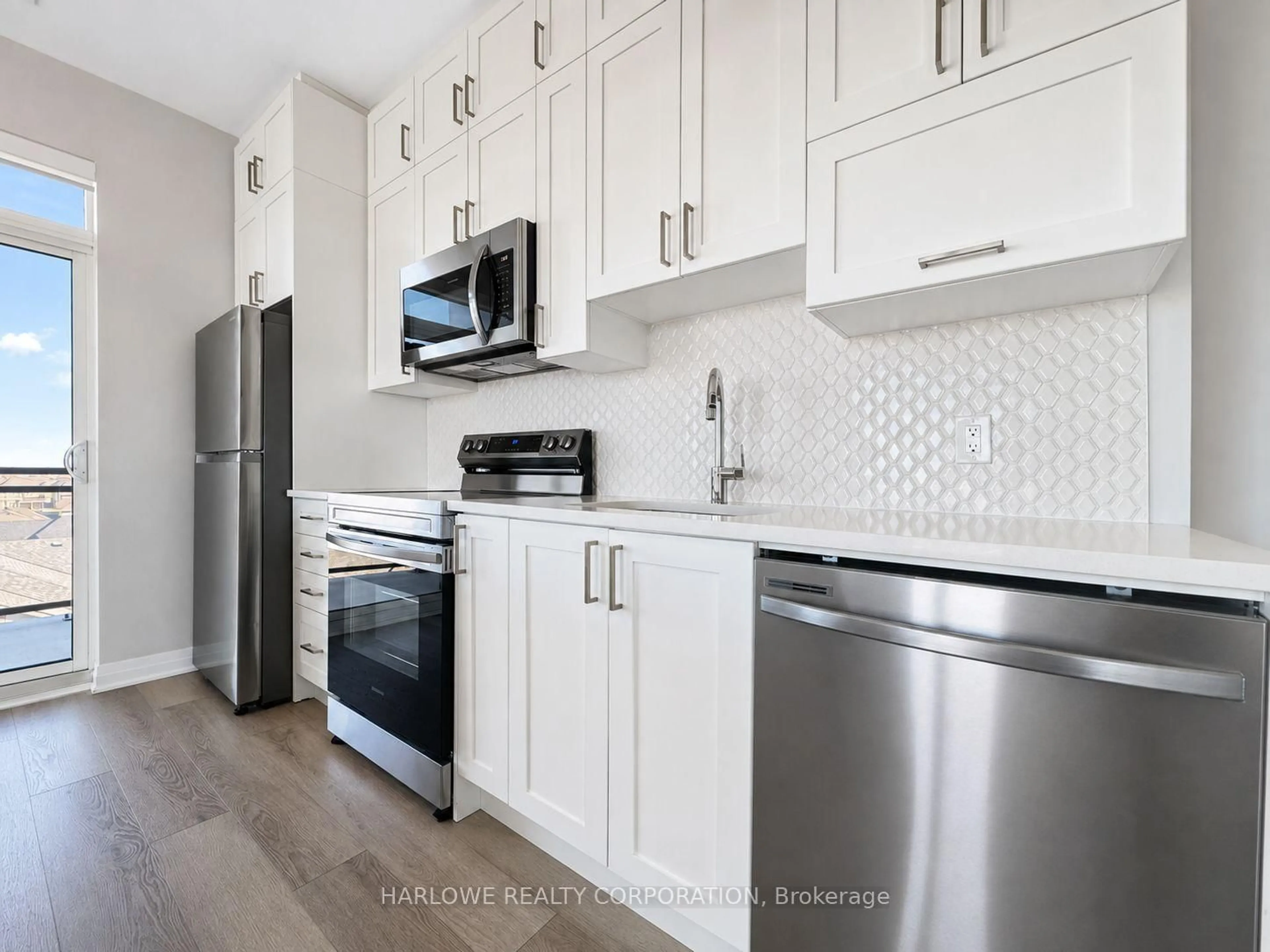 Standard kitchen, ceramic/tile floor for 470 Gordon Krantz Ave #515, Milton Ontario L9E 1Z3