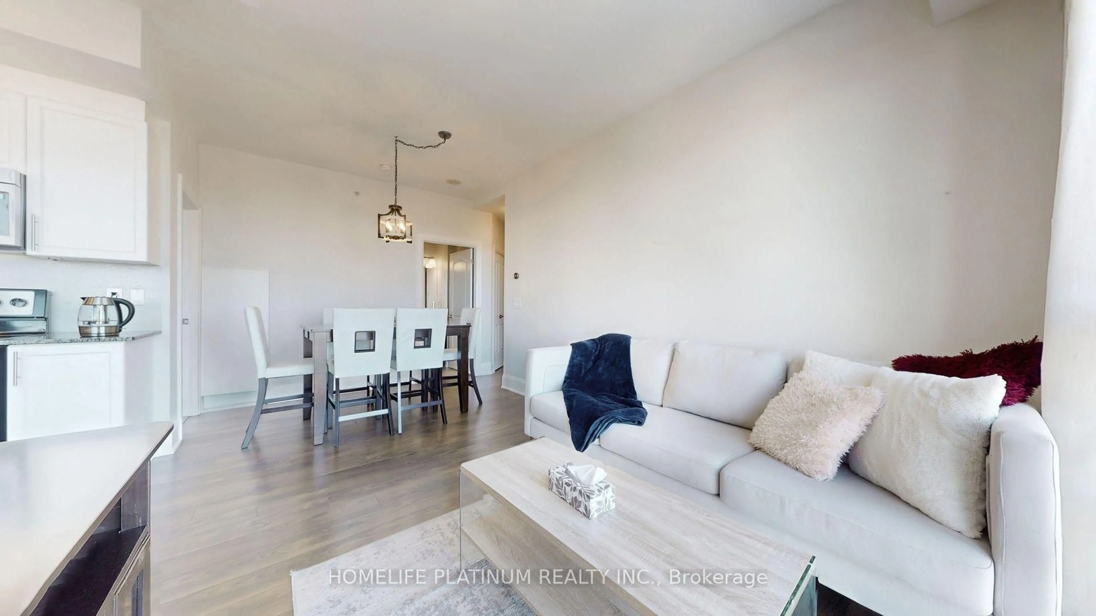 Living room with furniture, unknown for 45 Yorkland Blvd #1106, Brampton Ontario L6P 4B4