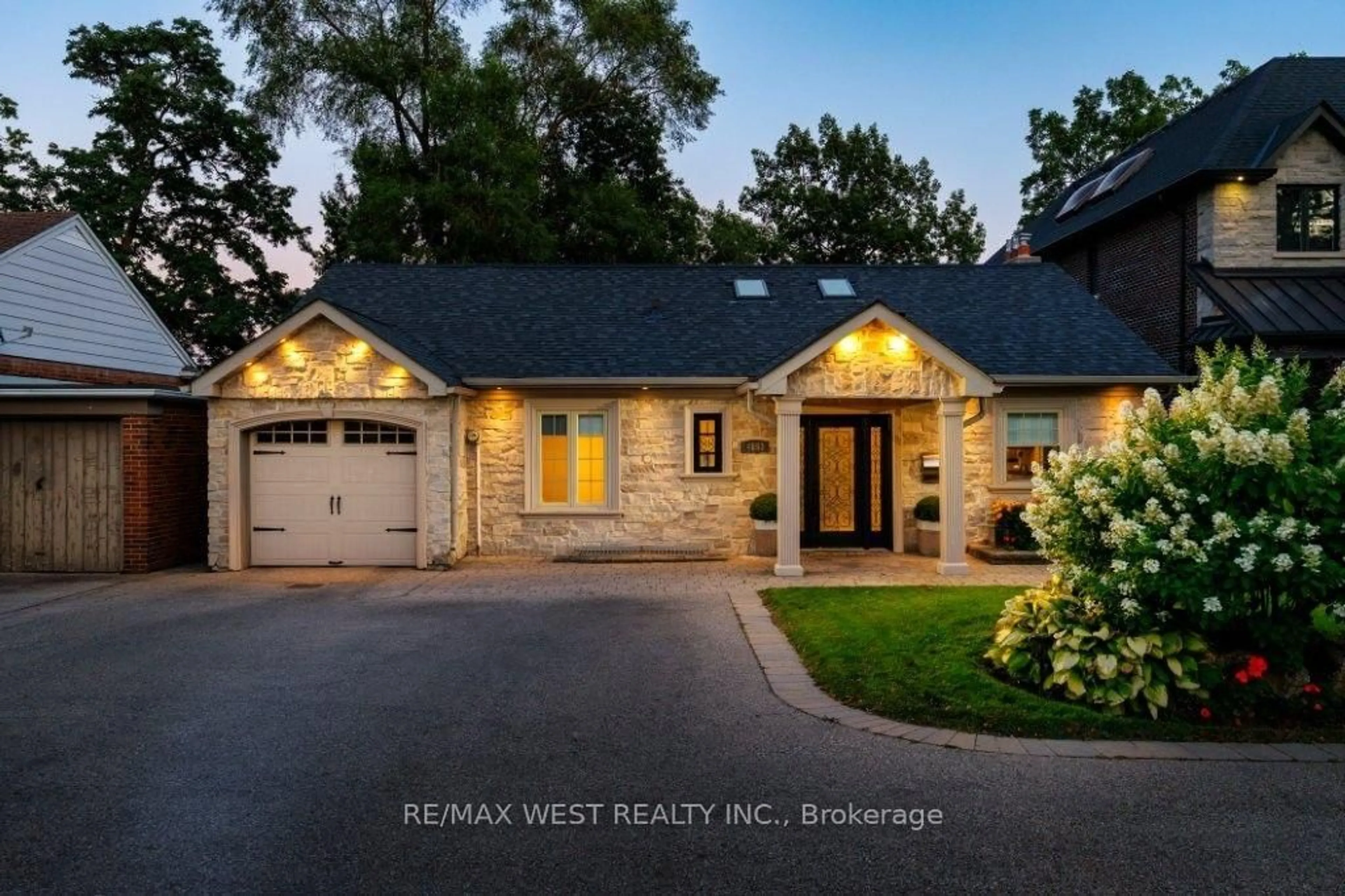 Home with brick exterior material, street for 4653 Dundas St, Toronto Ontario M9A 1A4