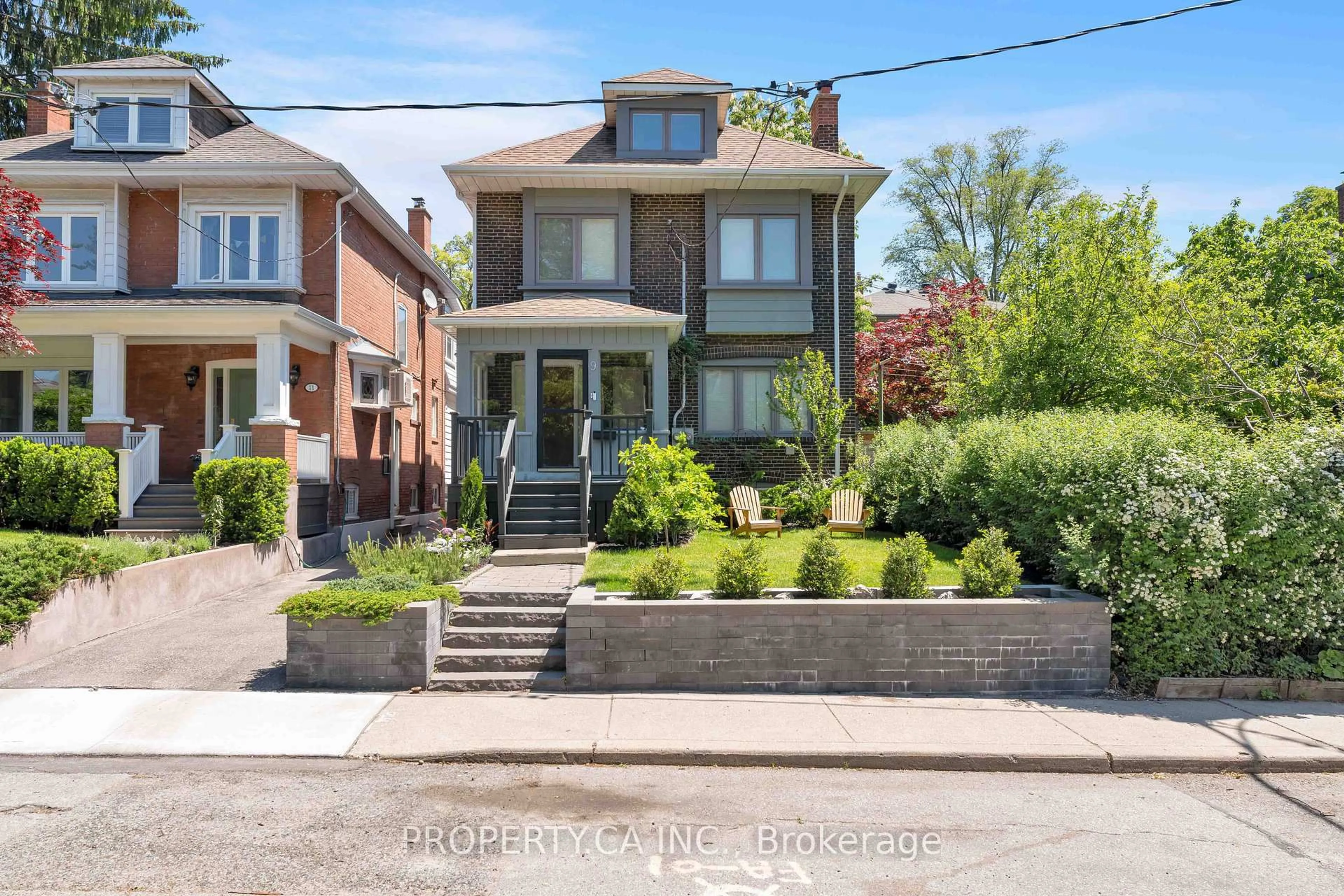 Home with brick exterior material, street for 9 Fairview Ave, Toronto Ontario M6P 3A2