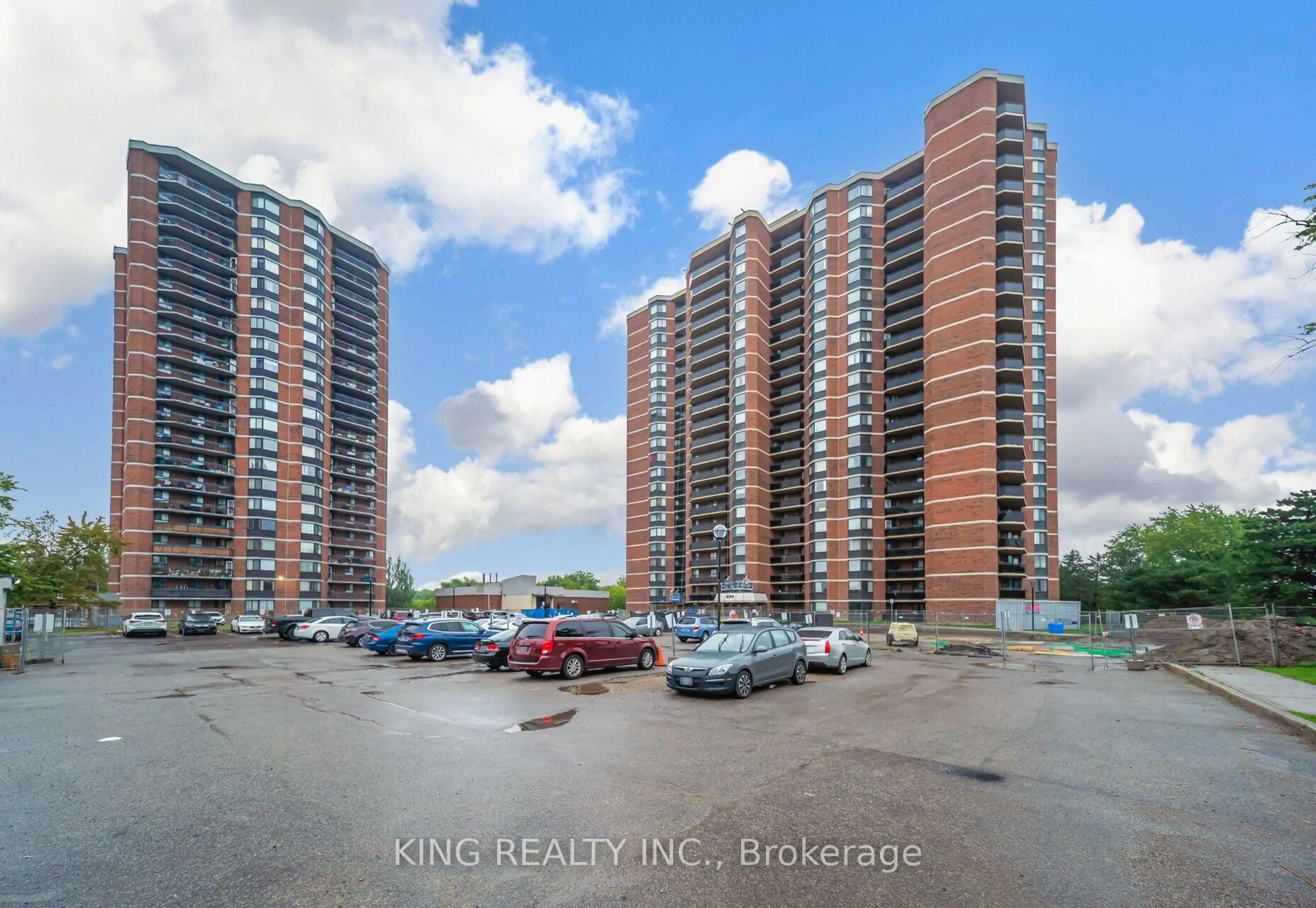 A pic from outside/outdoor area/front of a property/back of a property/a pic from drone, city buildings view from balcony for 234 Albion Rd #309, Toronto Ontario M9W 6A5